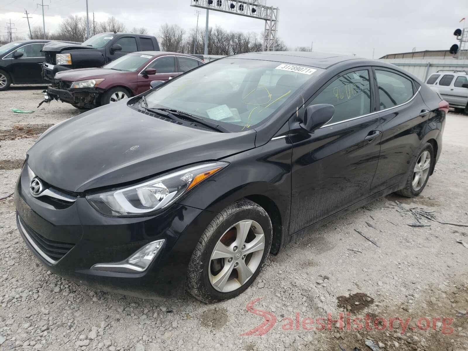 KMHDH4AEXGU529997 2016 HYUNDAI ELANTRA