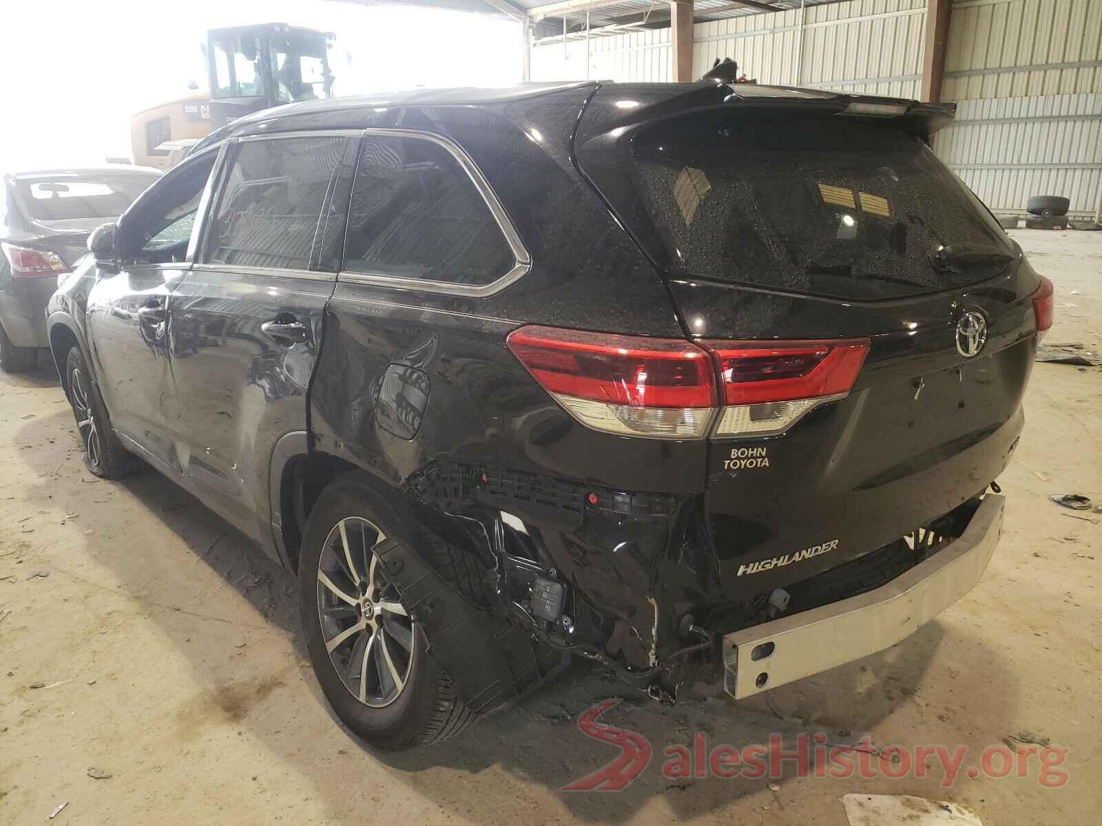 5TDKZRFH2JS545308 2018 TOYOTA HIGHLANDER