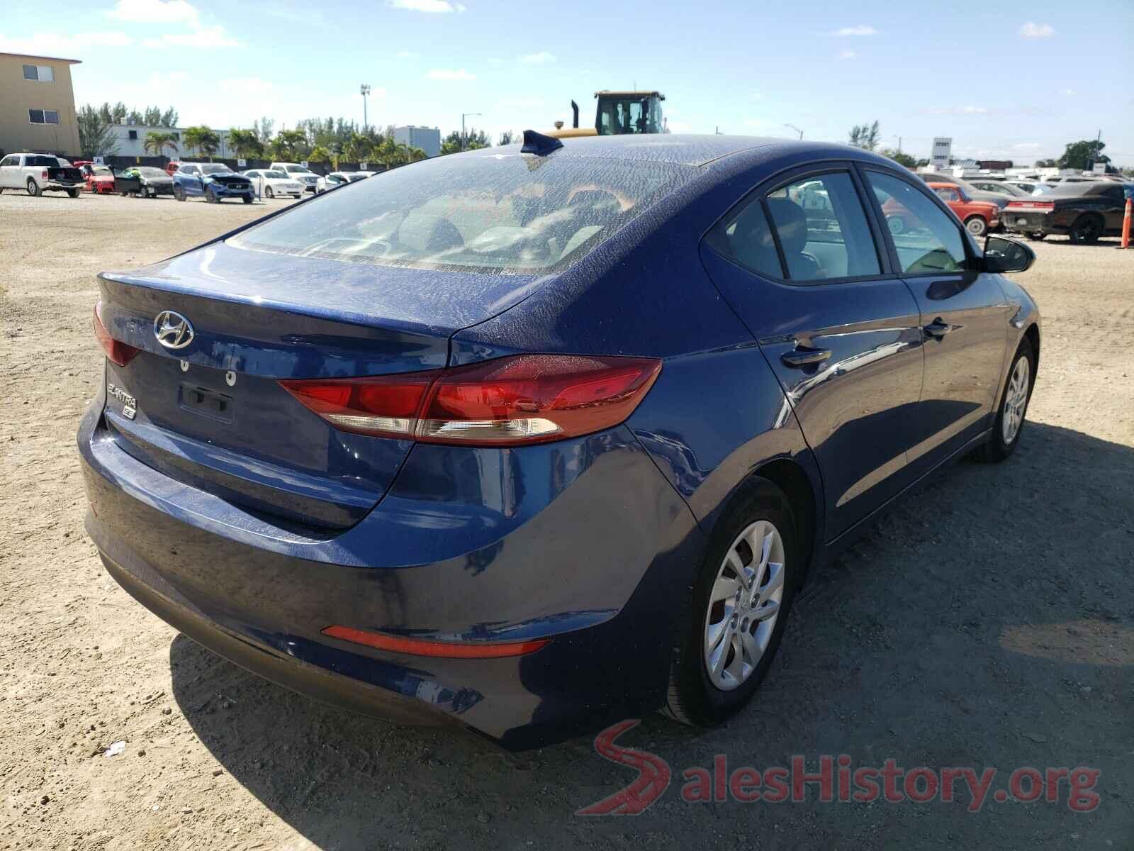 5NPD74LF6HH112255 2017 HYUNDAI ELANTRA