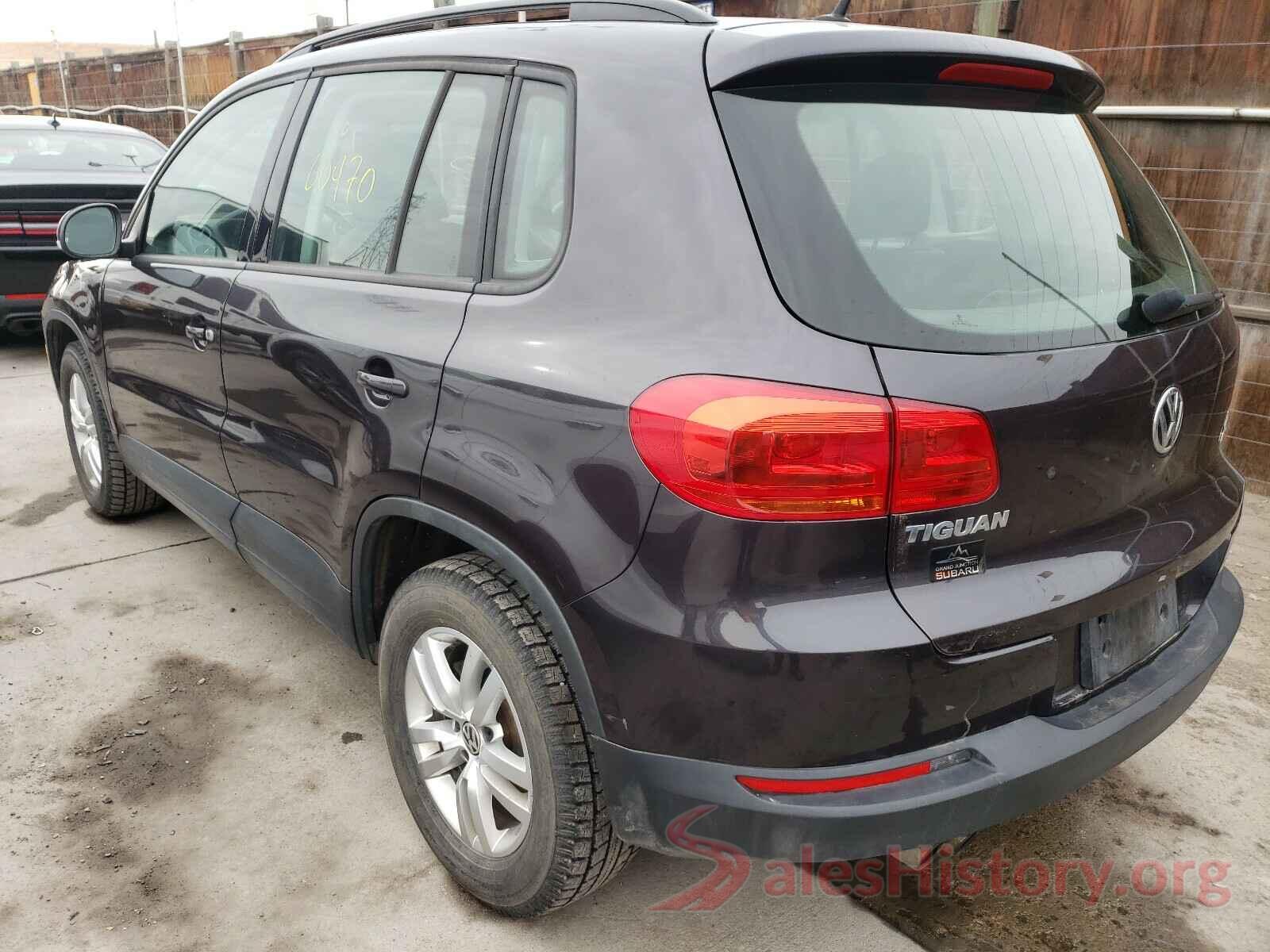 WVGBV7AX5GW582307 2016 VOLKSWAGEN TIGUAN