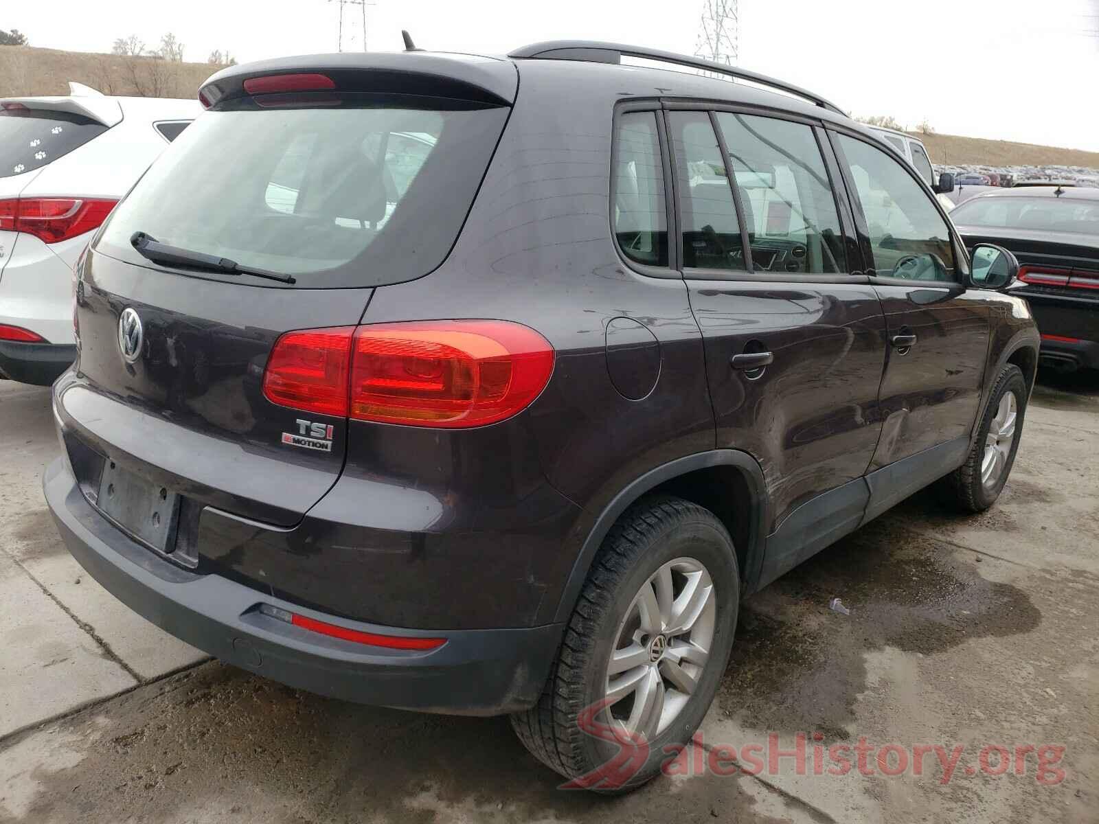 WVGBV7AX5GW582307 2016 VOLKSWAGEN TIGUAN