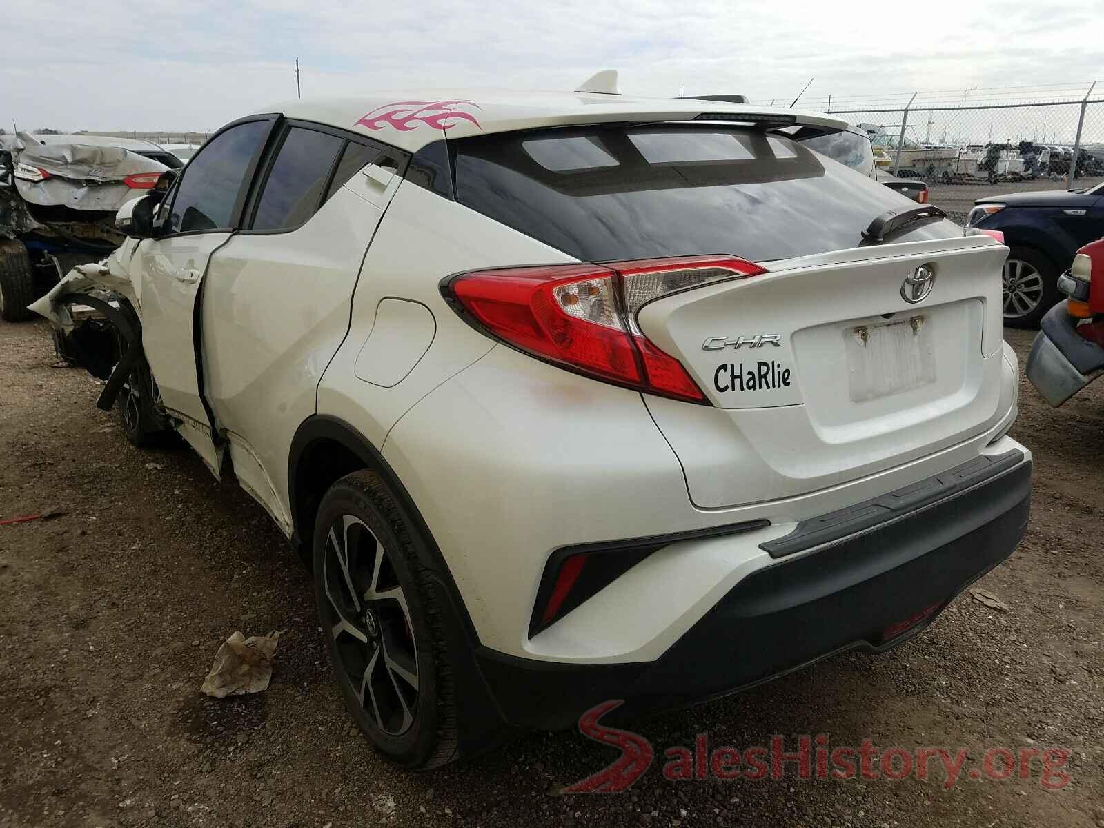 NMTKHMBX9JR034115 2018 TOYOTA C-HR