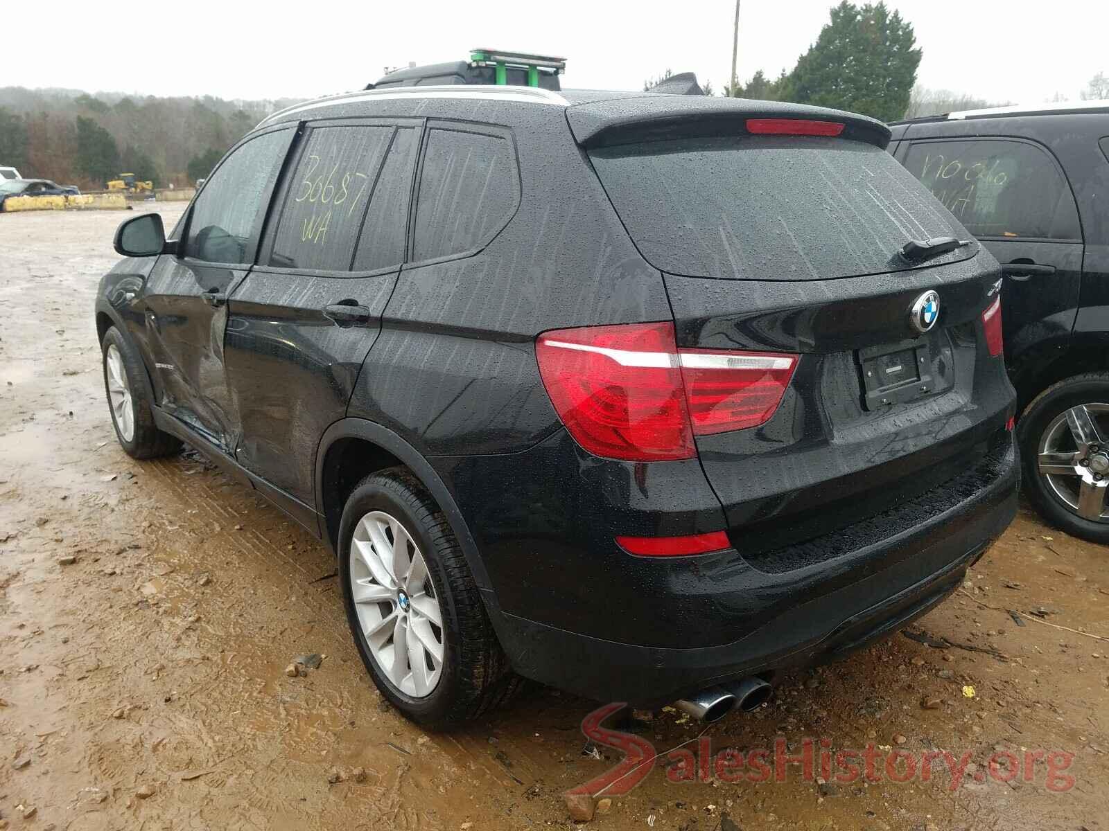 5UXWZ7C58H0V85517 2017 BMW X3