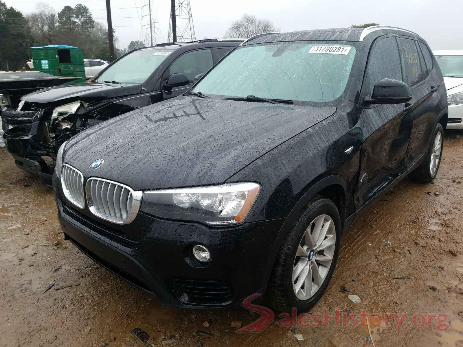 5UXWZ7C58H0V85517 2017 BMW X3