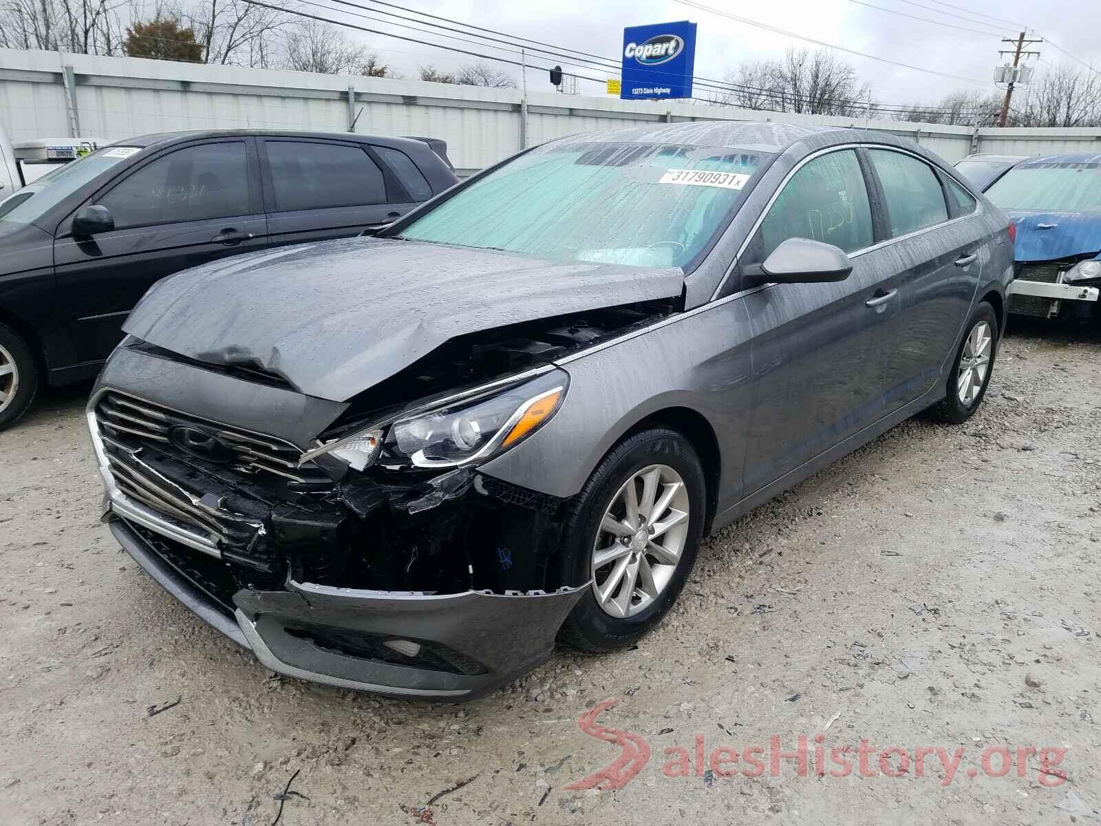 5NPE24AFXKH781447 2019 HYUNDAI SONATA