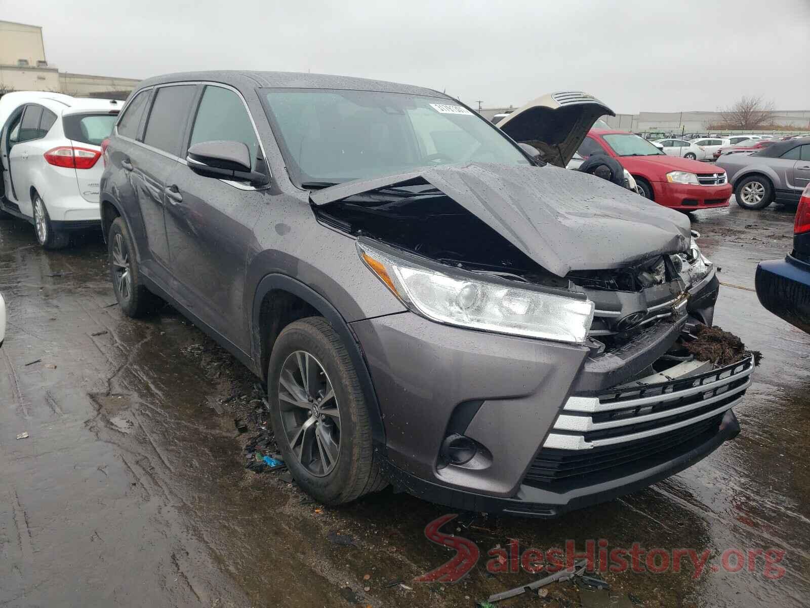 5TDZZRFH3KS319696 2019 TOYOTA HIGHLANDER