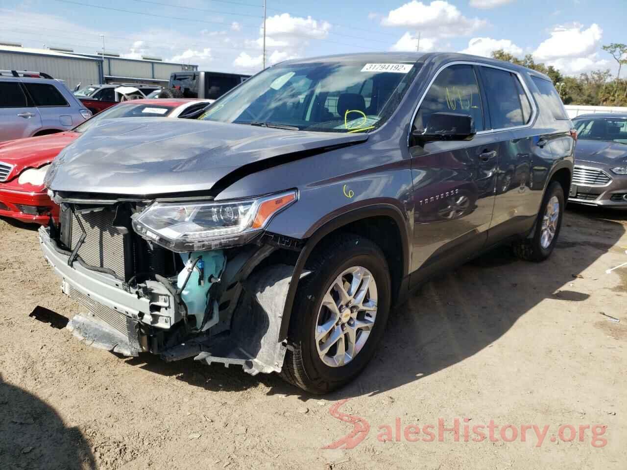 1GNERFKW4LJ279023 2020 CHEVROLET TRAVERSE