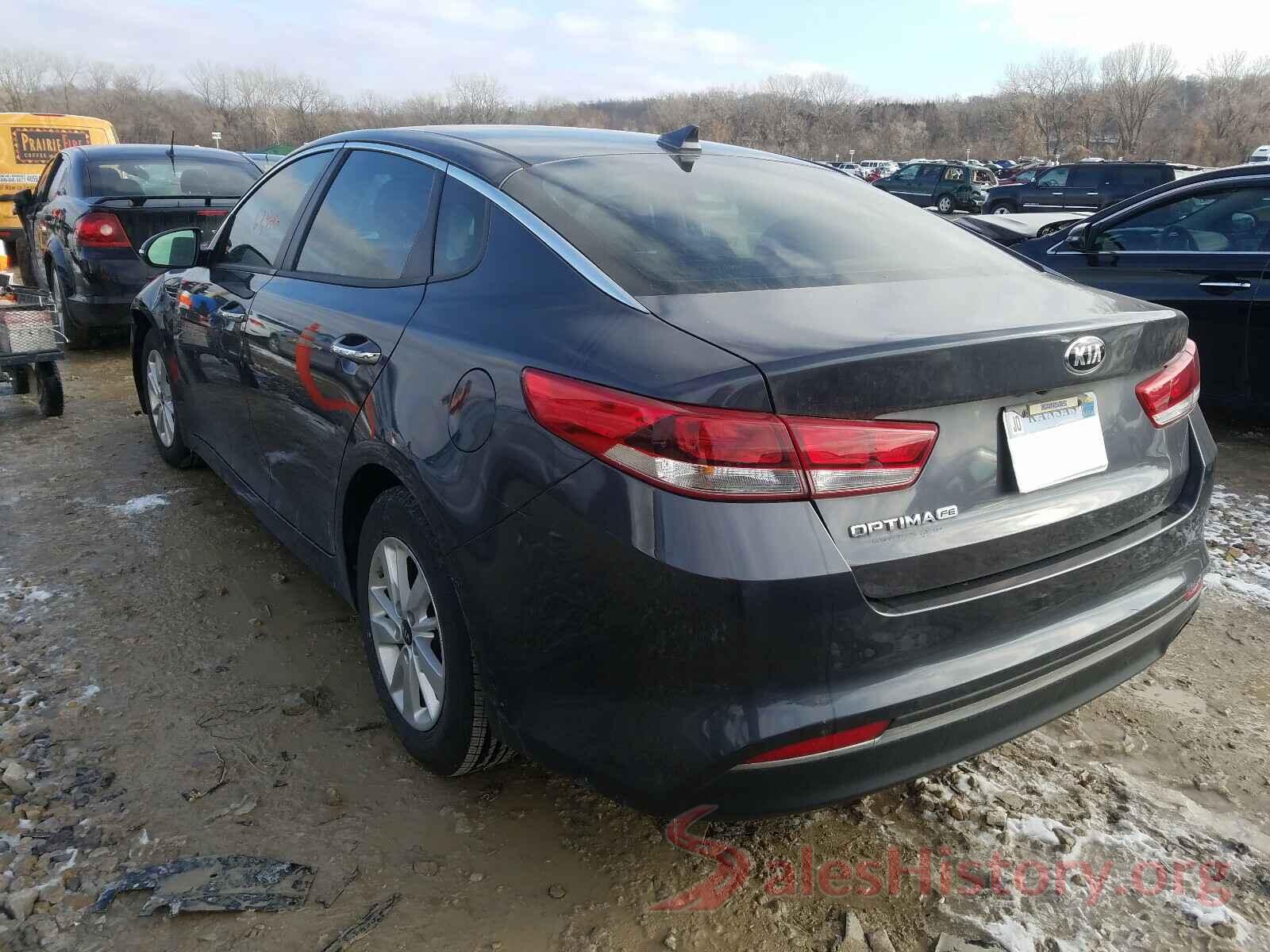 KNAGT4L37G5117085 2016 KIA OPTIMA