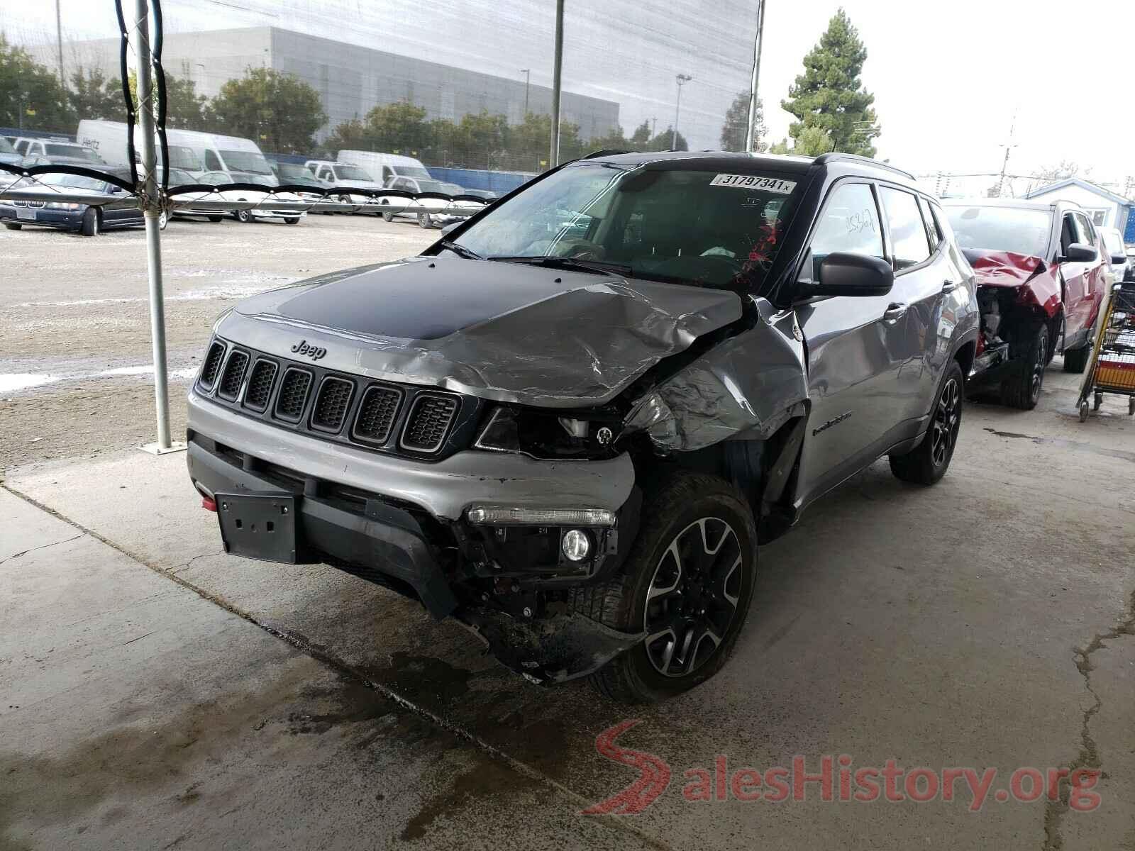 3C4NJDDB7LT177609 2020 JEEP COMPASS