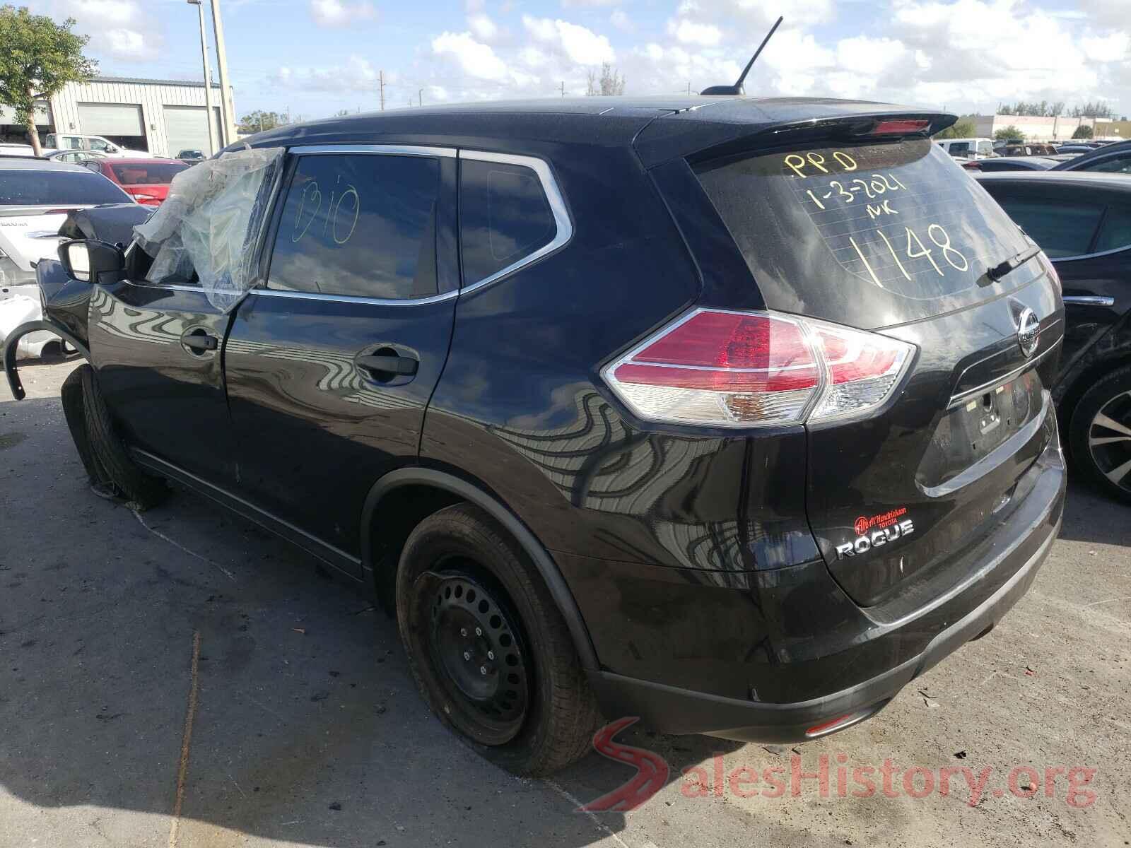 KNMAT2MT0GP701148 2016 NISSAN ROGUE