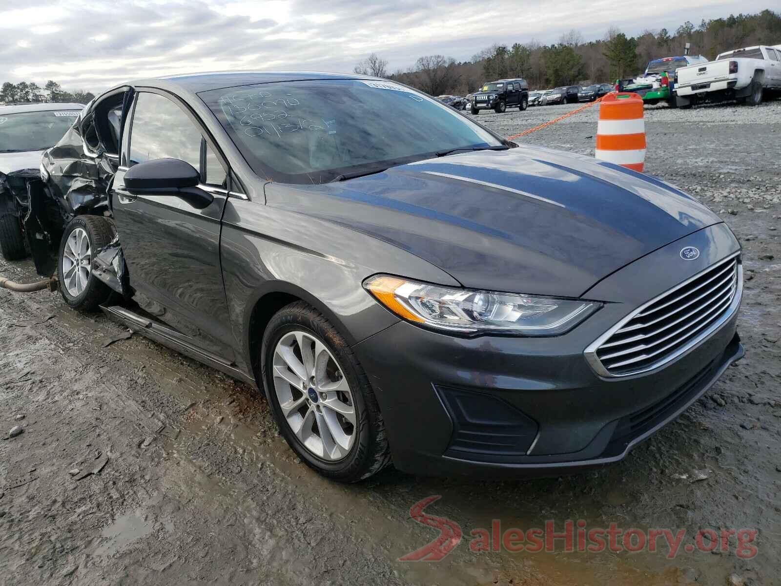 3FA6P0HD2KR186095 2019 FORD FUSION