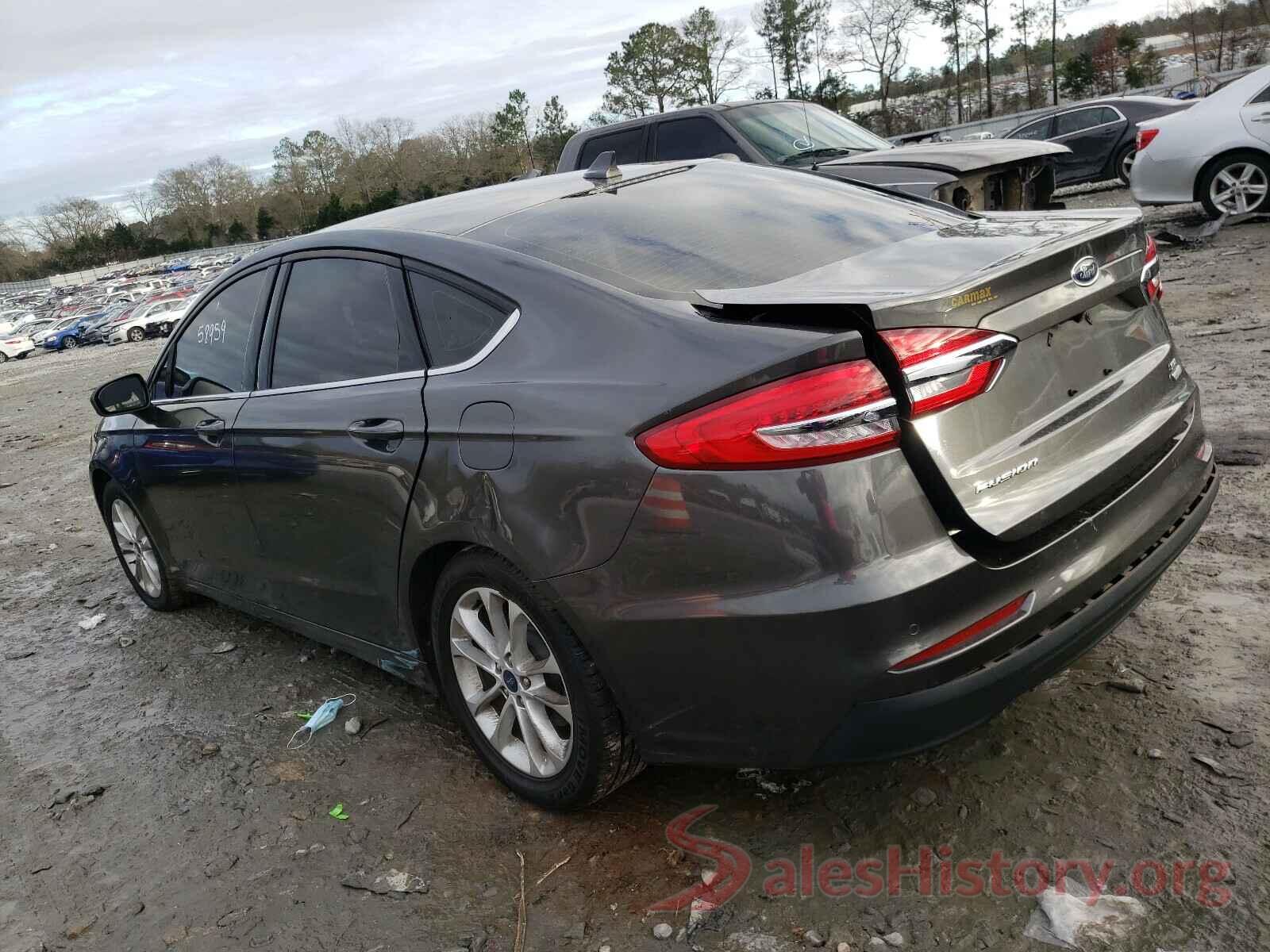 3FA6P0HD2KR186095 2019 FORD FUSION