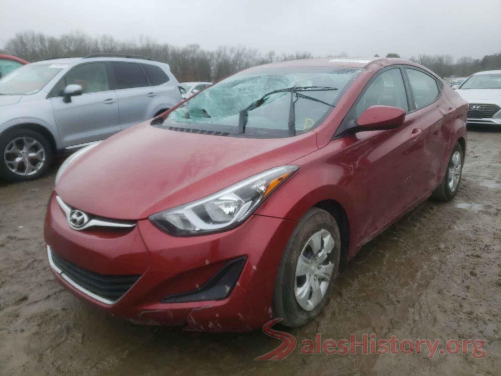 5NPDH4AEXGH766441 2016 HYUNDAI ELANTRA