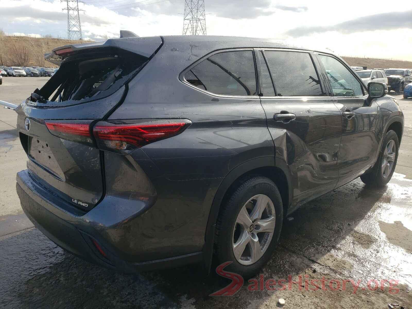 5TDBZRBH7LS522955 2020 TOYOTA HIGHLANDER