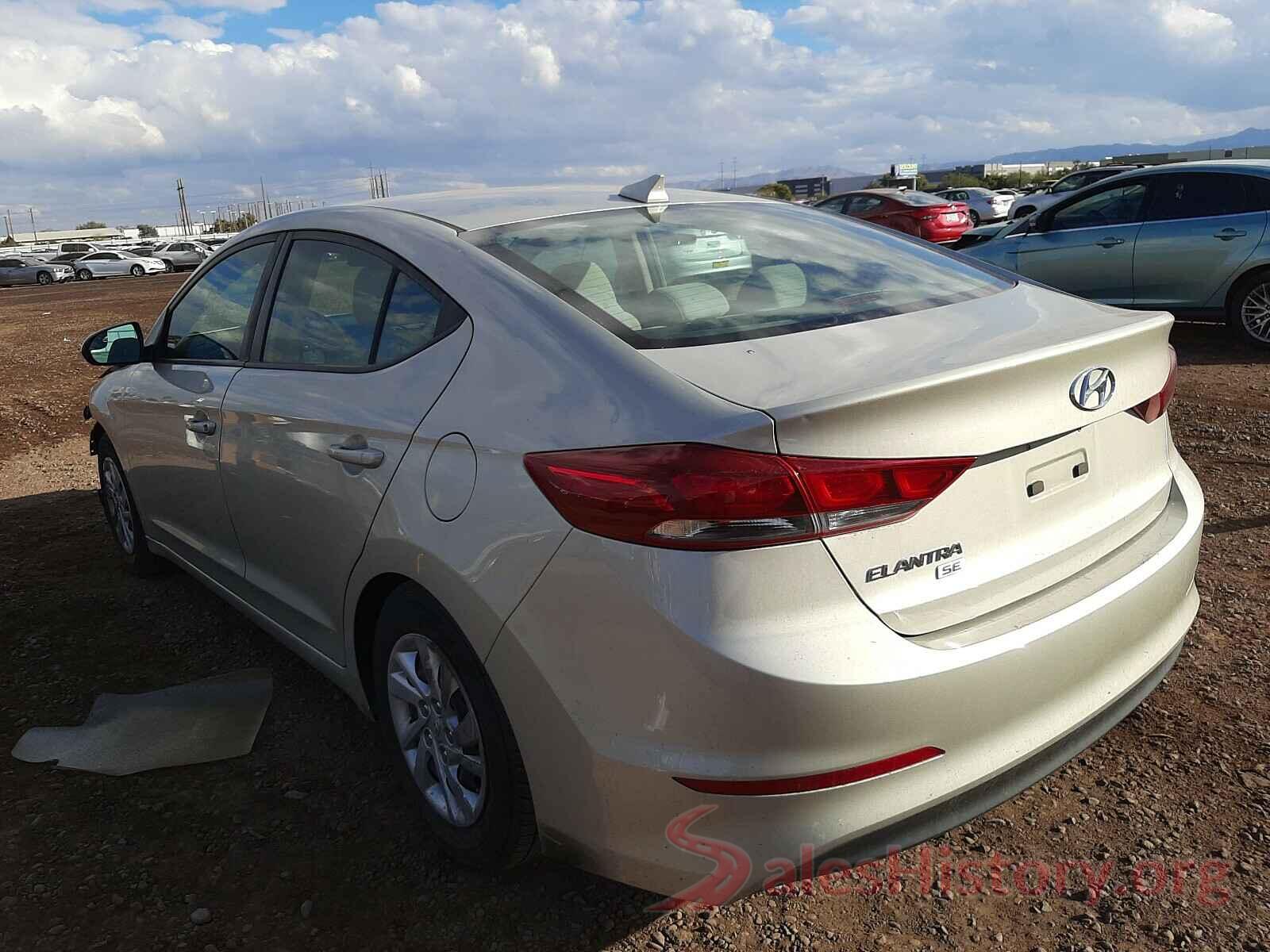 5NPD74LF9HH102514 2017 HYUNDAI ELANTRA