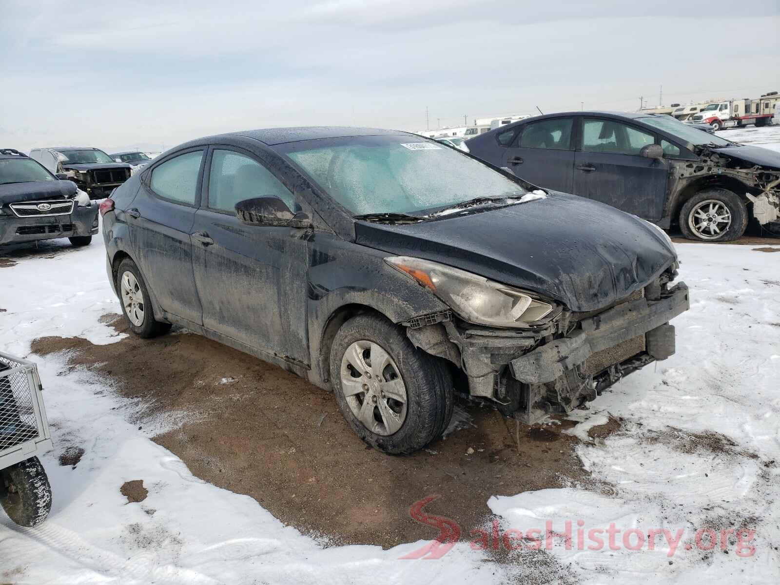 5NPDH4AE1GH745879 2016 HYUNDAI ELANTRA