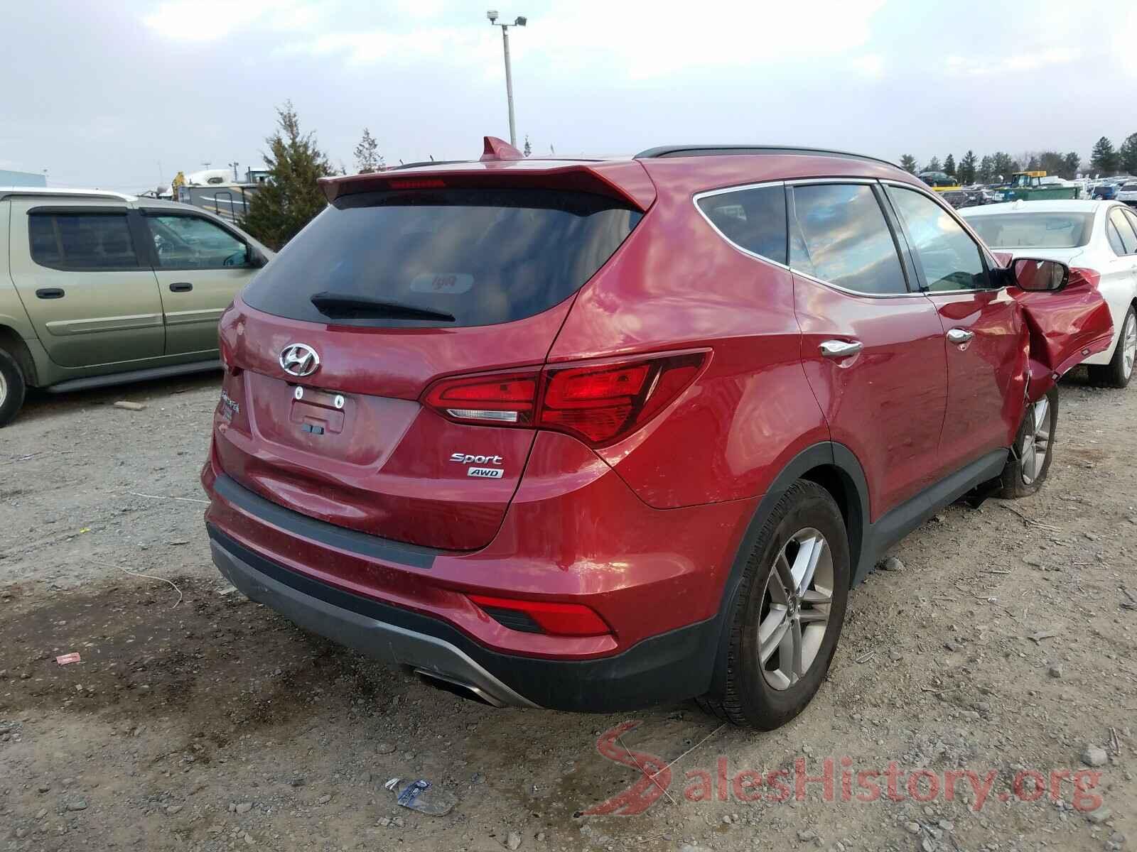 5XYZUDLB4JG504627 2018 HYUNDAI SANTA FE