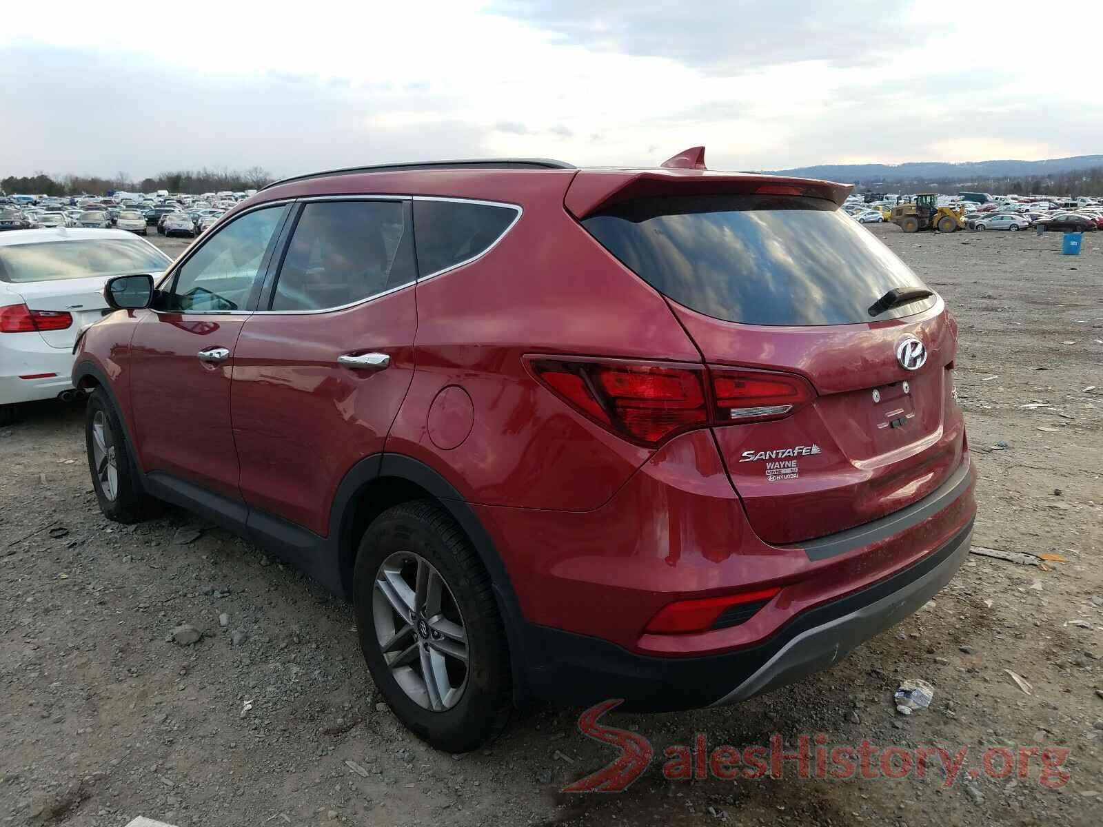 5XYZUDLB4JG504627 2018 HYUNDAI SANTA FE