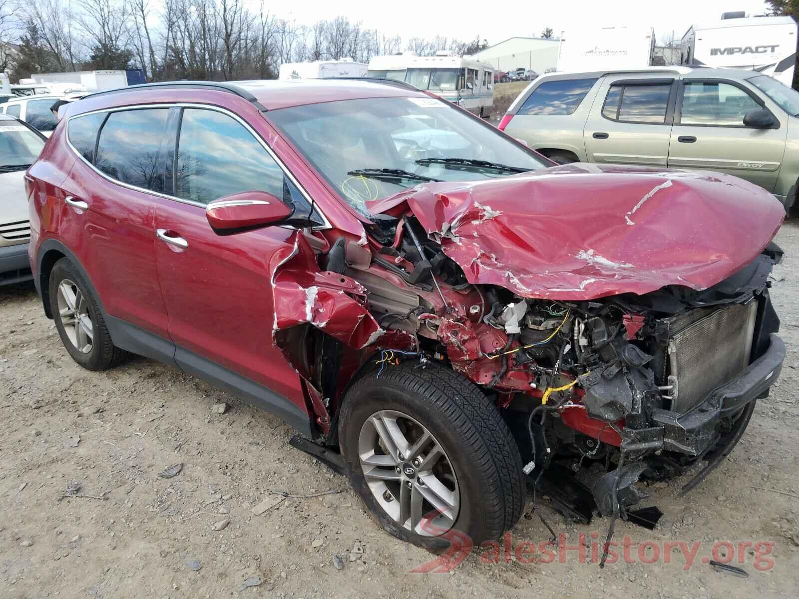 5XYZUDLB4JG504627 2018 HYUNDAI SANTA FE