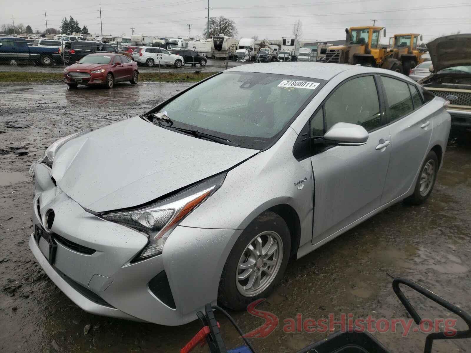 JTDKBRFU5H3035368 2017 TOYOTA PRIUS