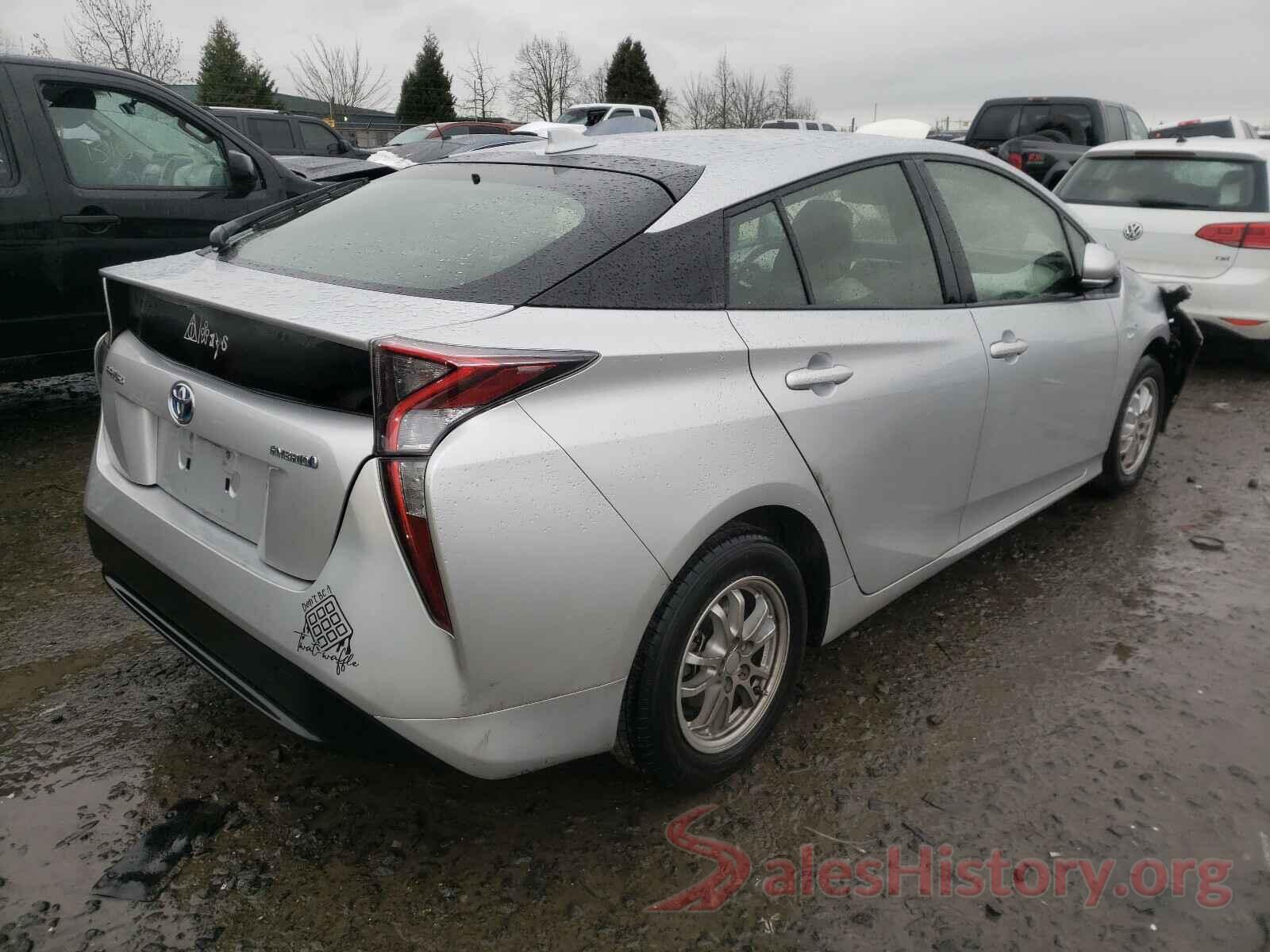 JTDKBRFU5H3035368 2017 TOYOTA PRIUS