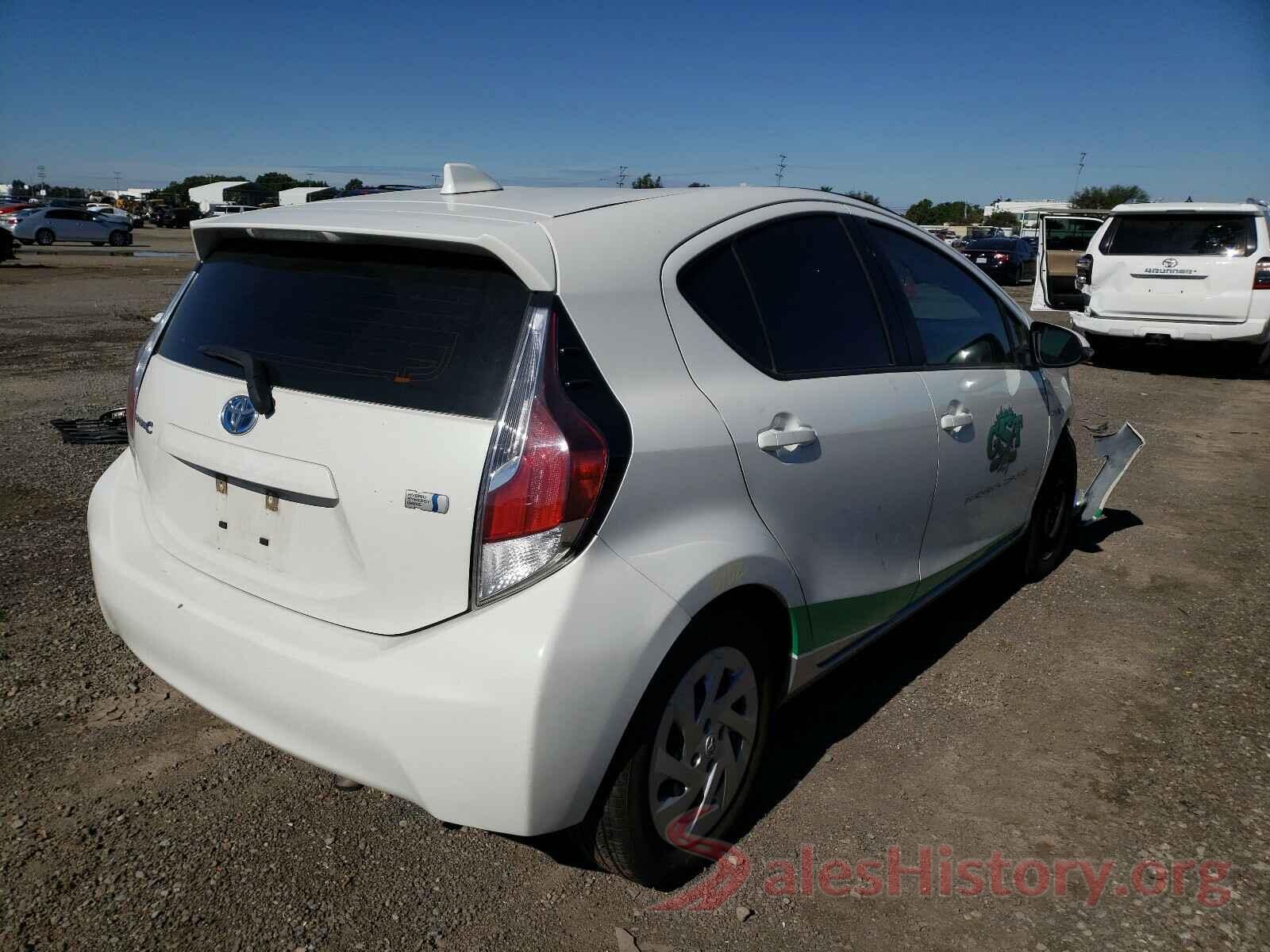 JTDKDTB36F1583019 2015 TOYOTA PRIUS