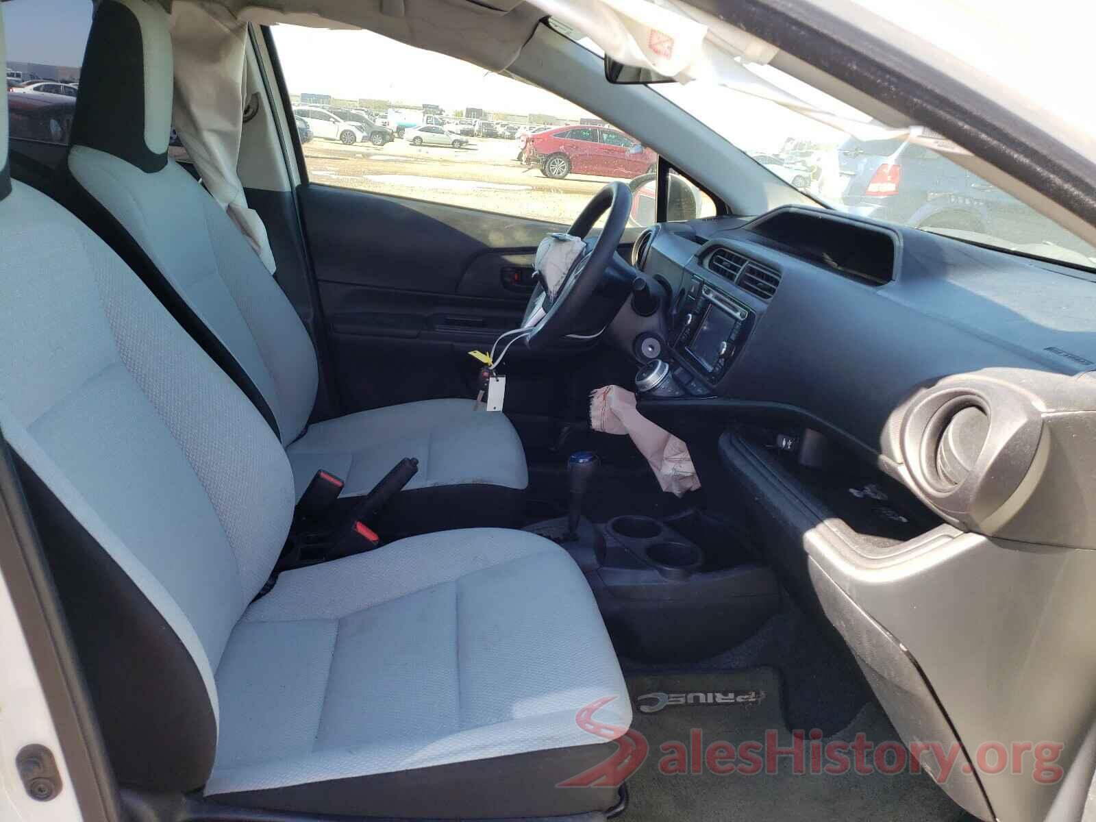 JTDKDTB36F1583019 2015 TOYOTA PRIUS