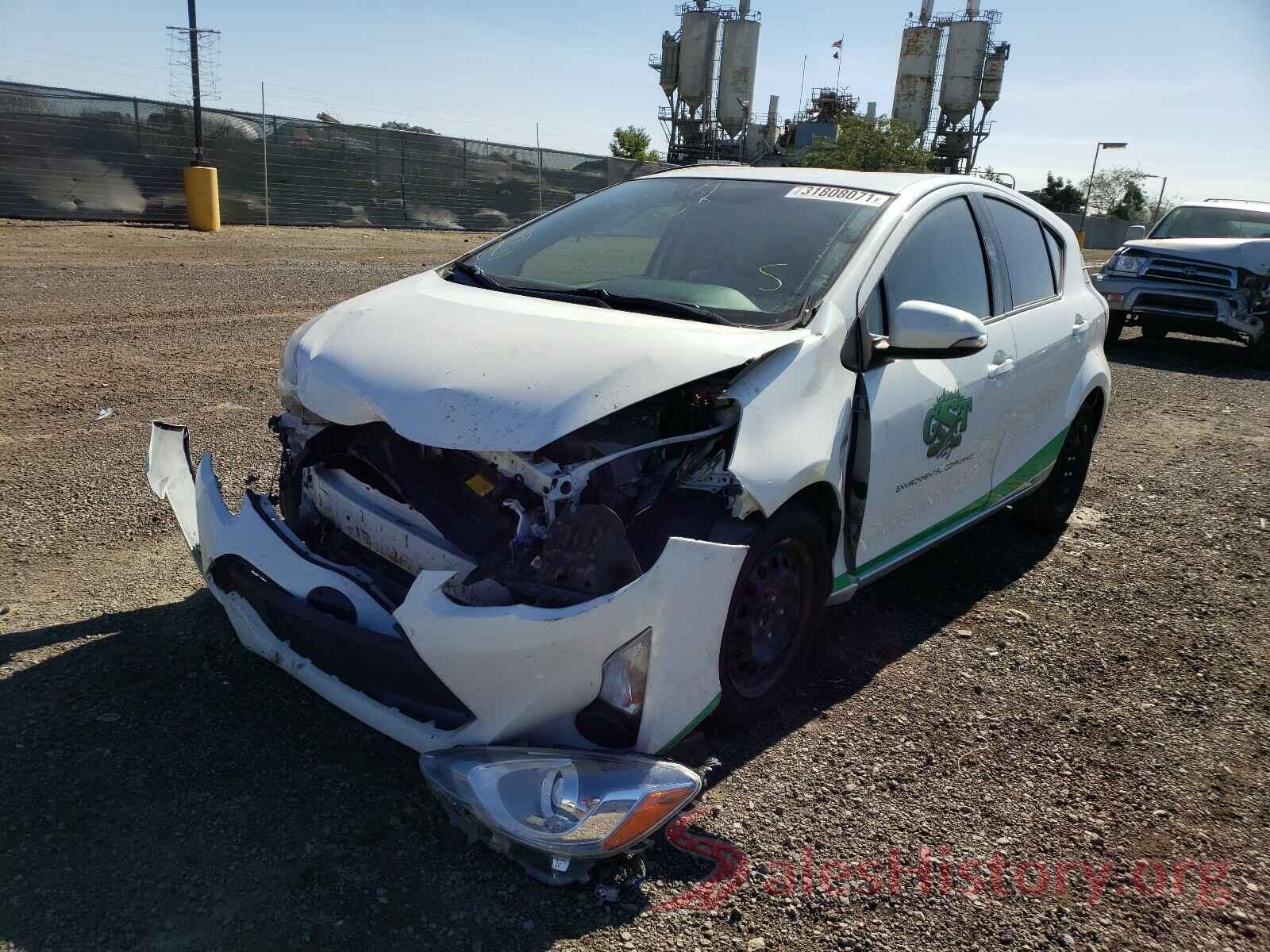 JTDKDTB36F1583019 2015 TOYOTA PRIUS