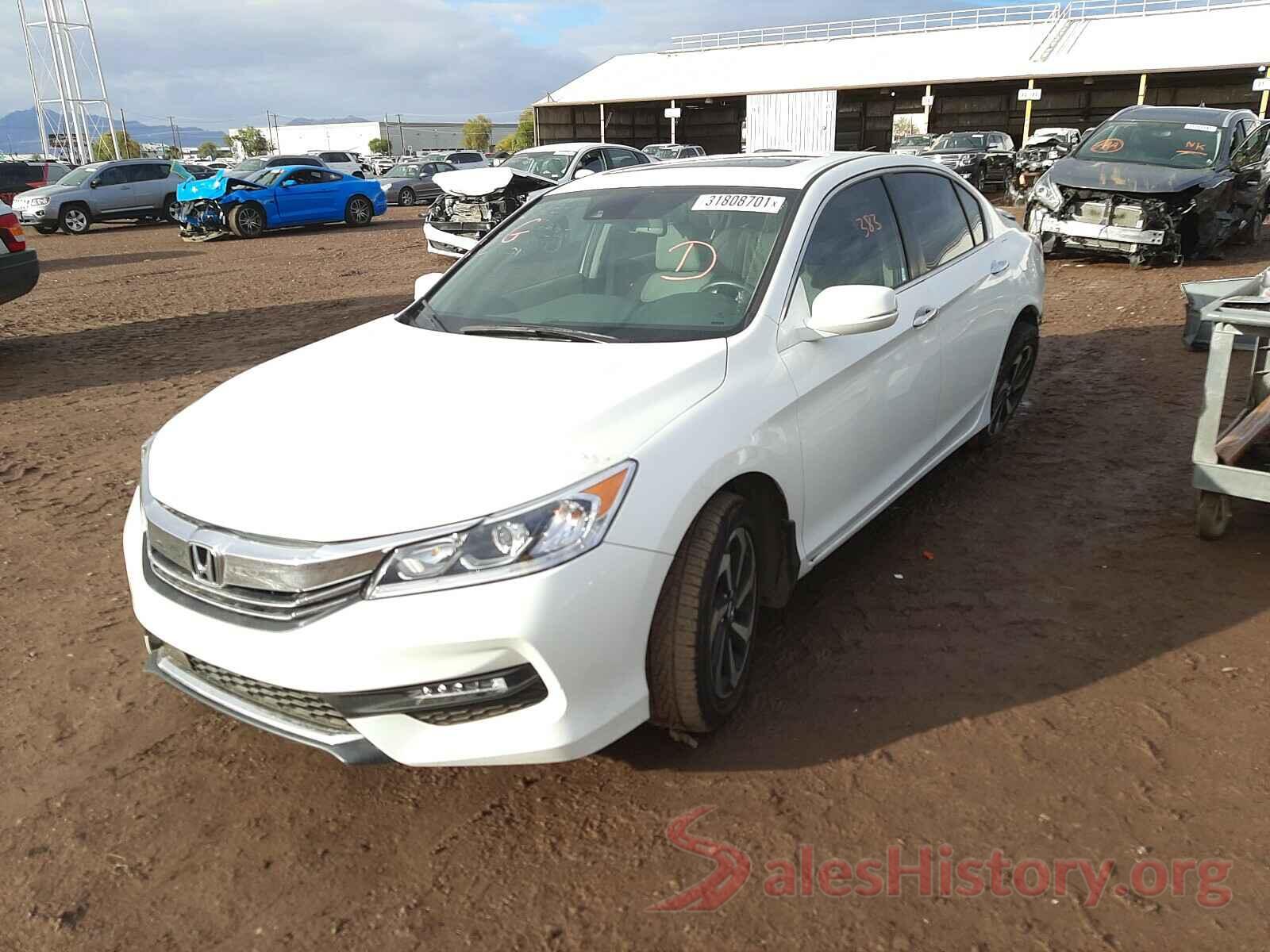 1HGCR2F9XGA020525 2016 HONDA ACCORD