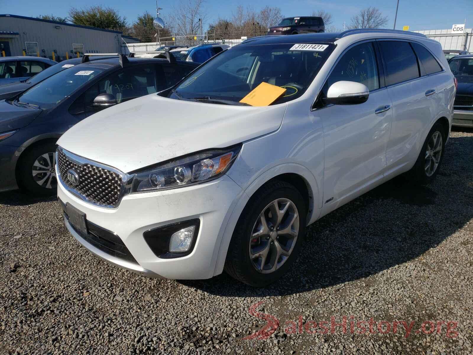 5XYPKDA58GG008667 2016 KIA SORENTO