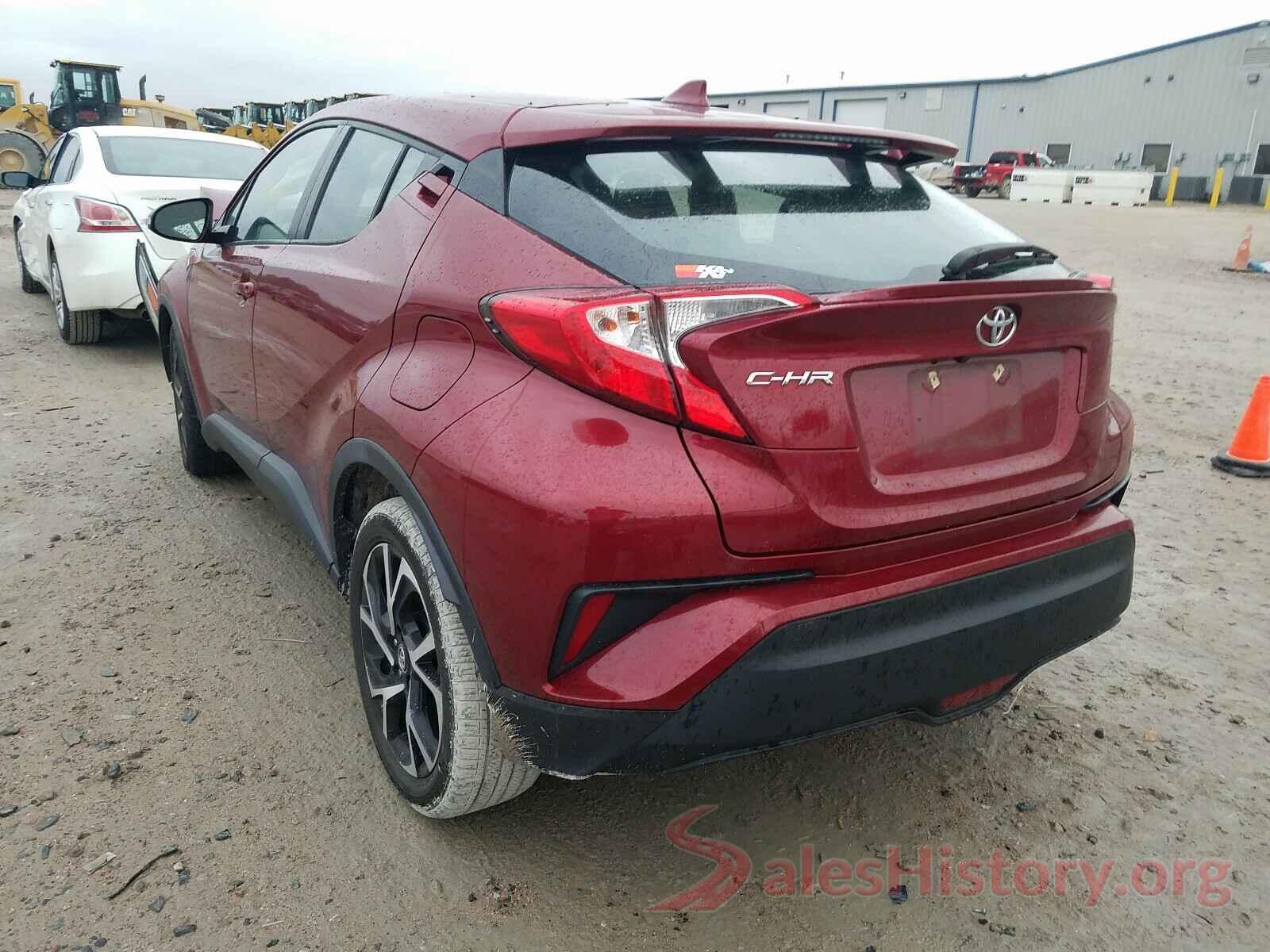 NMTKHMBX3JR021876 2018 TOYOTA C-HR