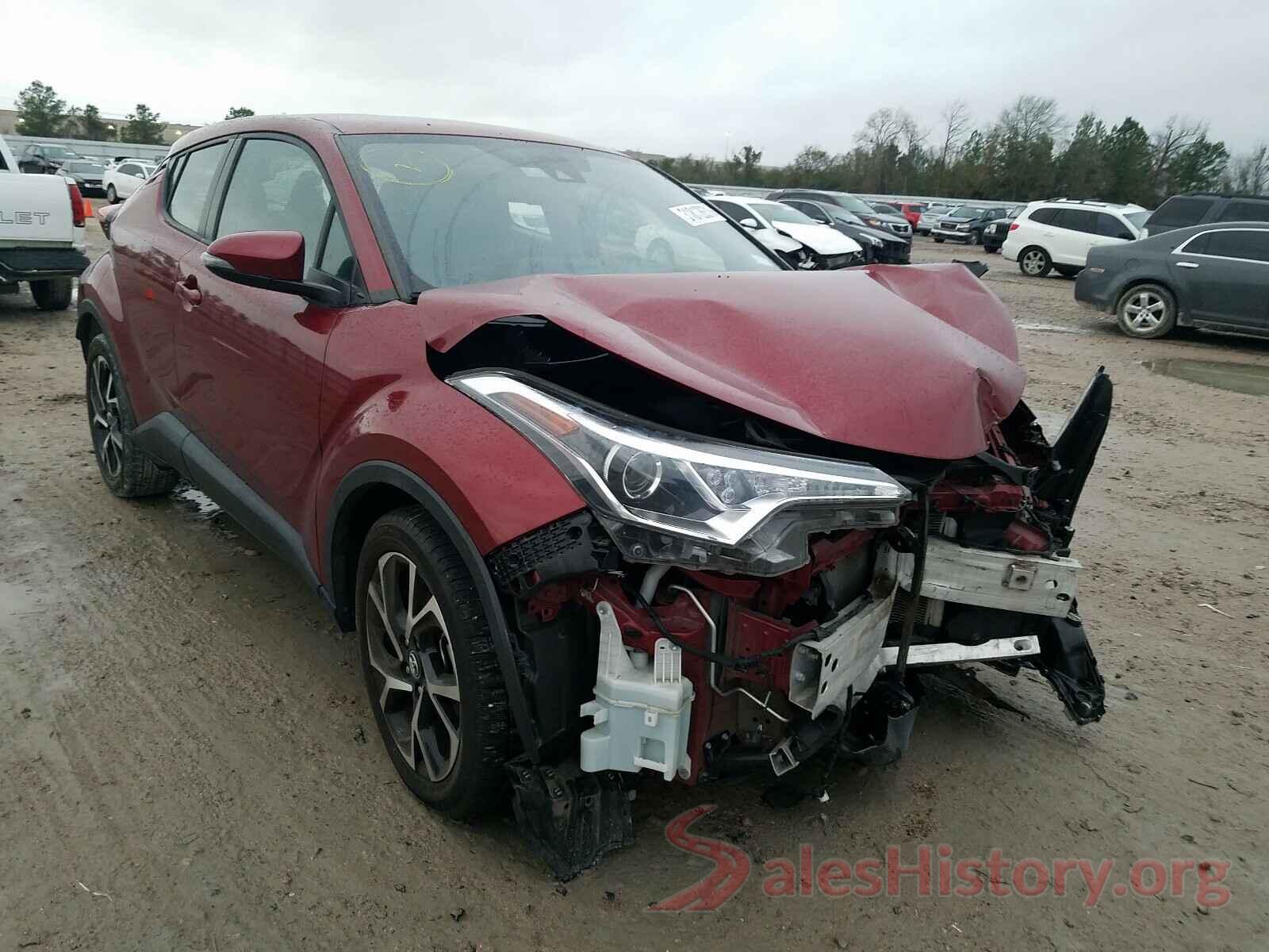 NMTKHMBX3JR021876 2018 TOYOTA C-HR