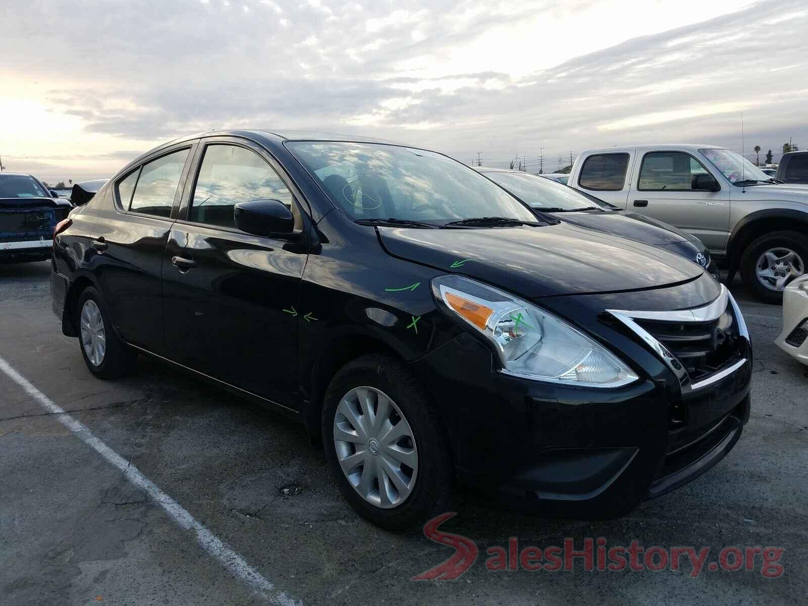 3N1CN7AP6GL903501 2016 NISSAN VERSA