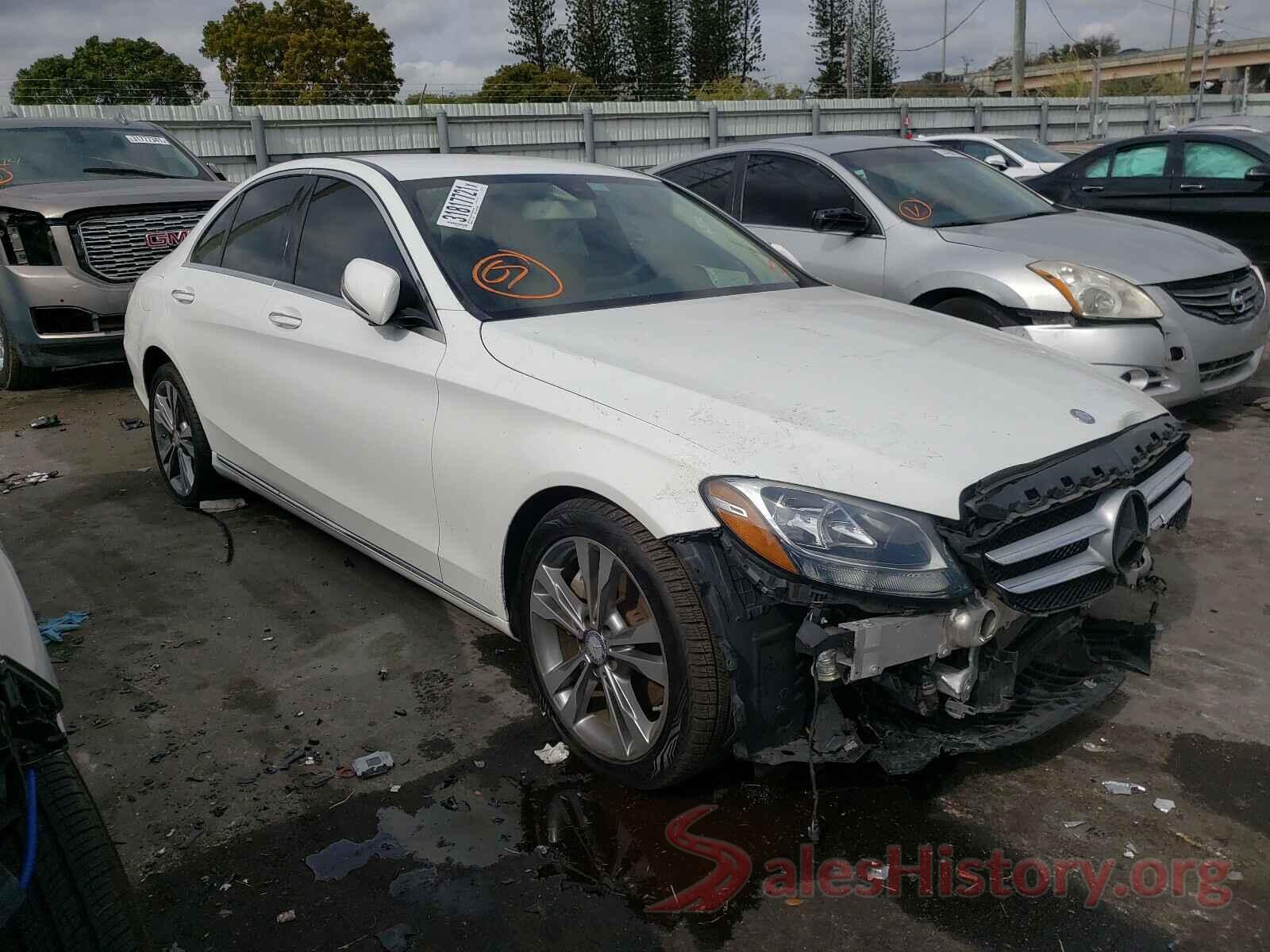 55SWF4JB0GU166982 2016 MERCEDES-BENZ C CLASS