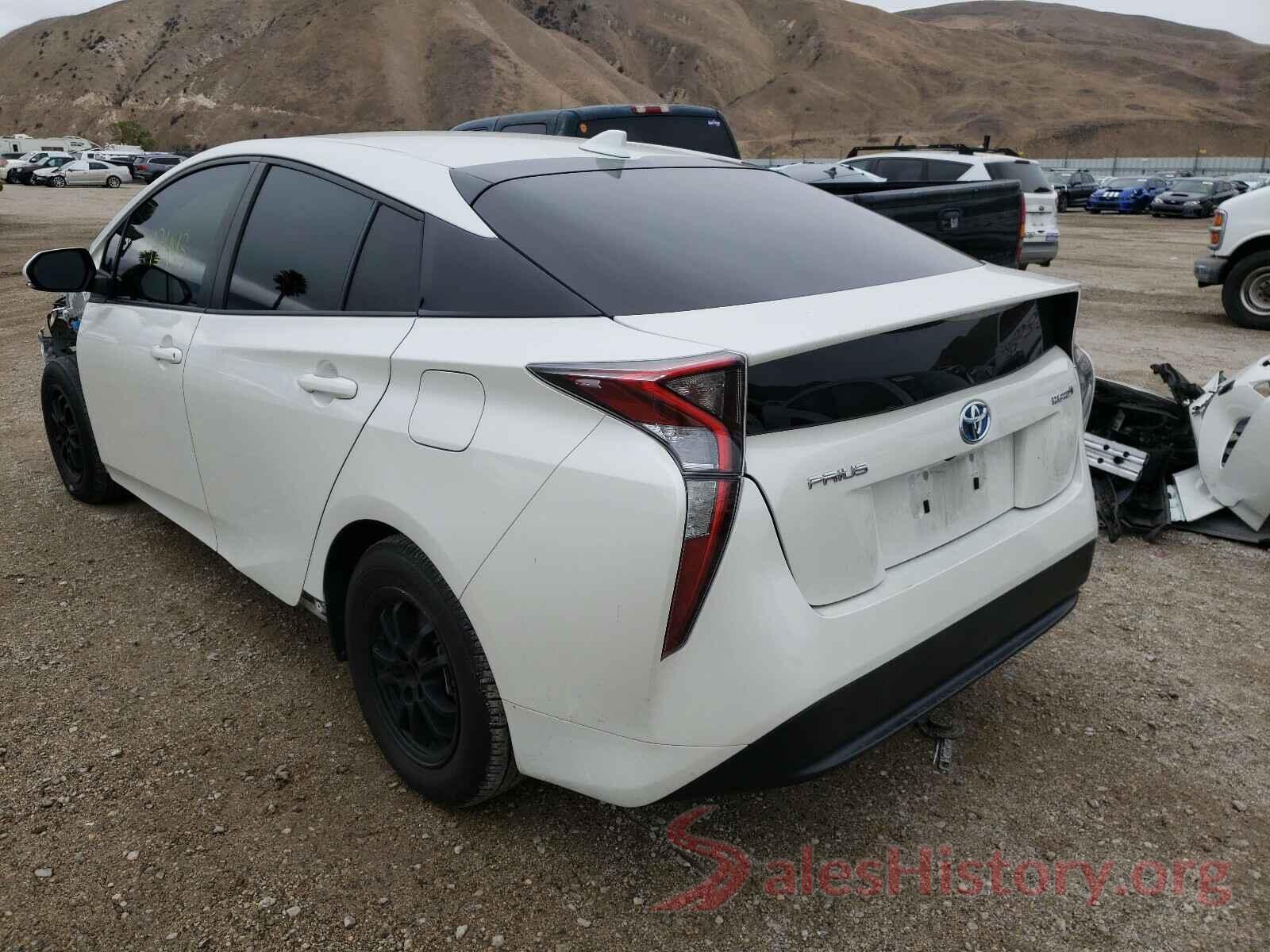 JTDKBRFU6J3063993 2018 TOYOTA PRIUS