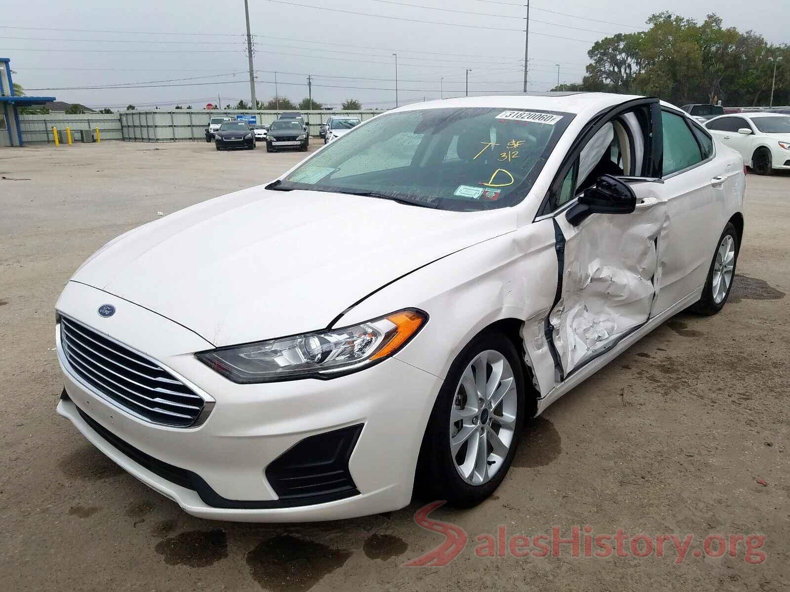 3FA6P0LU6KR157593 2019 FORD FUSION