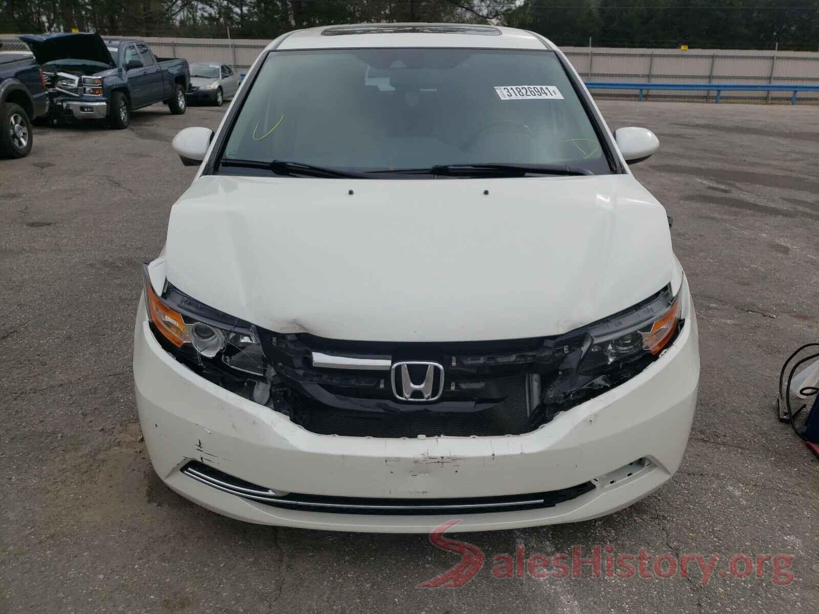 5FNRL5H61GB092123 2016 HONDA ODYSSEY