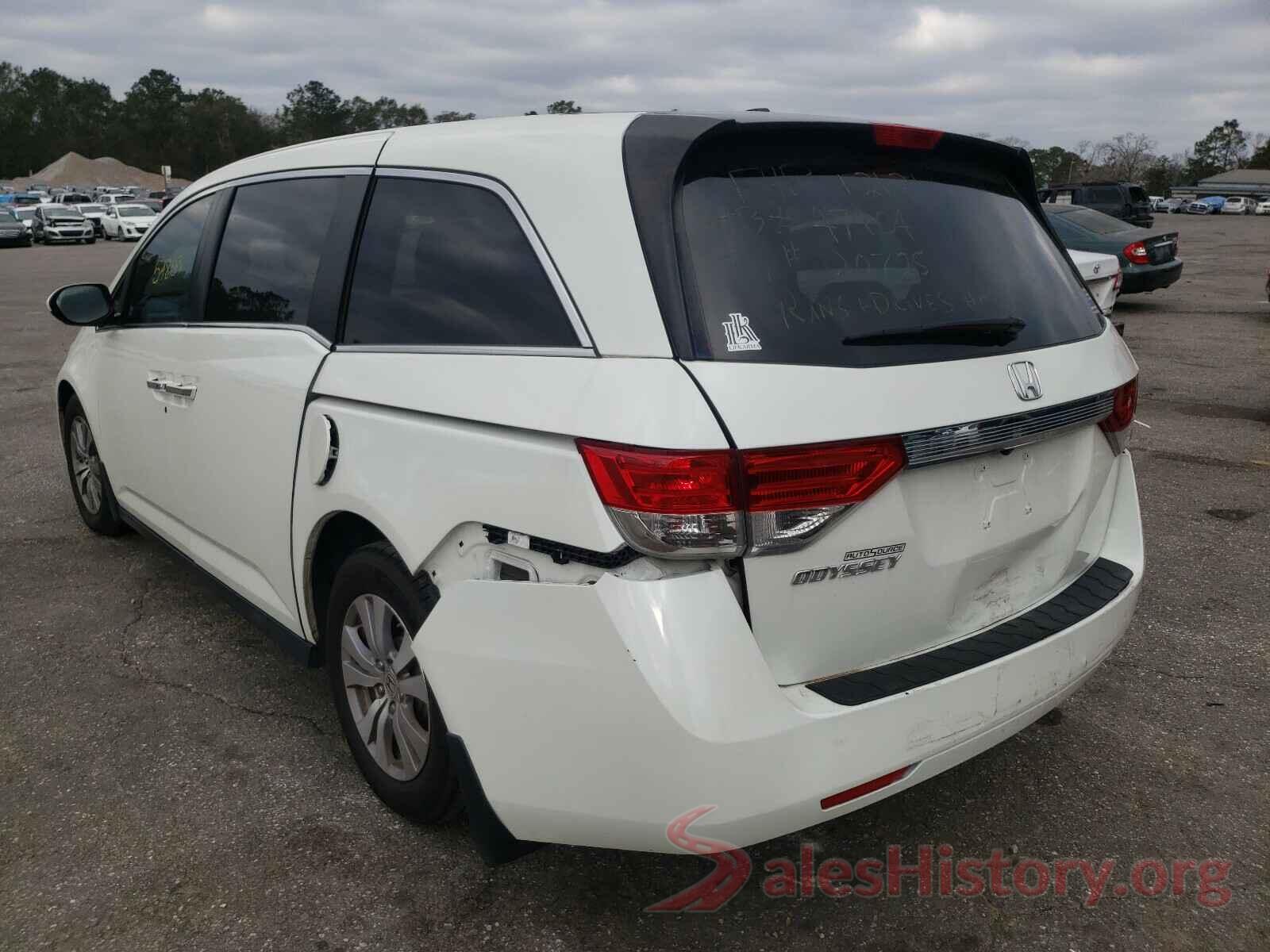 5FNRL5H61GB092123 2016 HONDA ODYSSEY