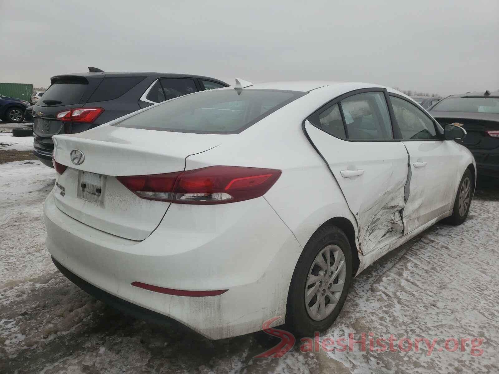 5NPD74LF8HH163546 2017 HYUNDAI ELANTRA