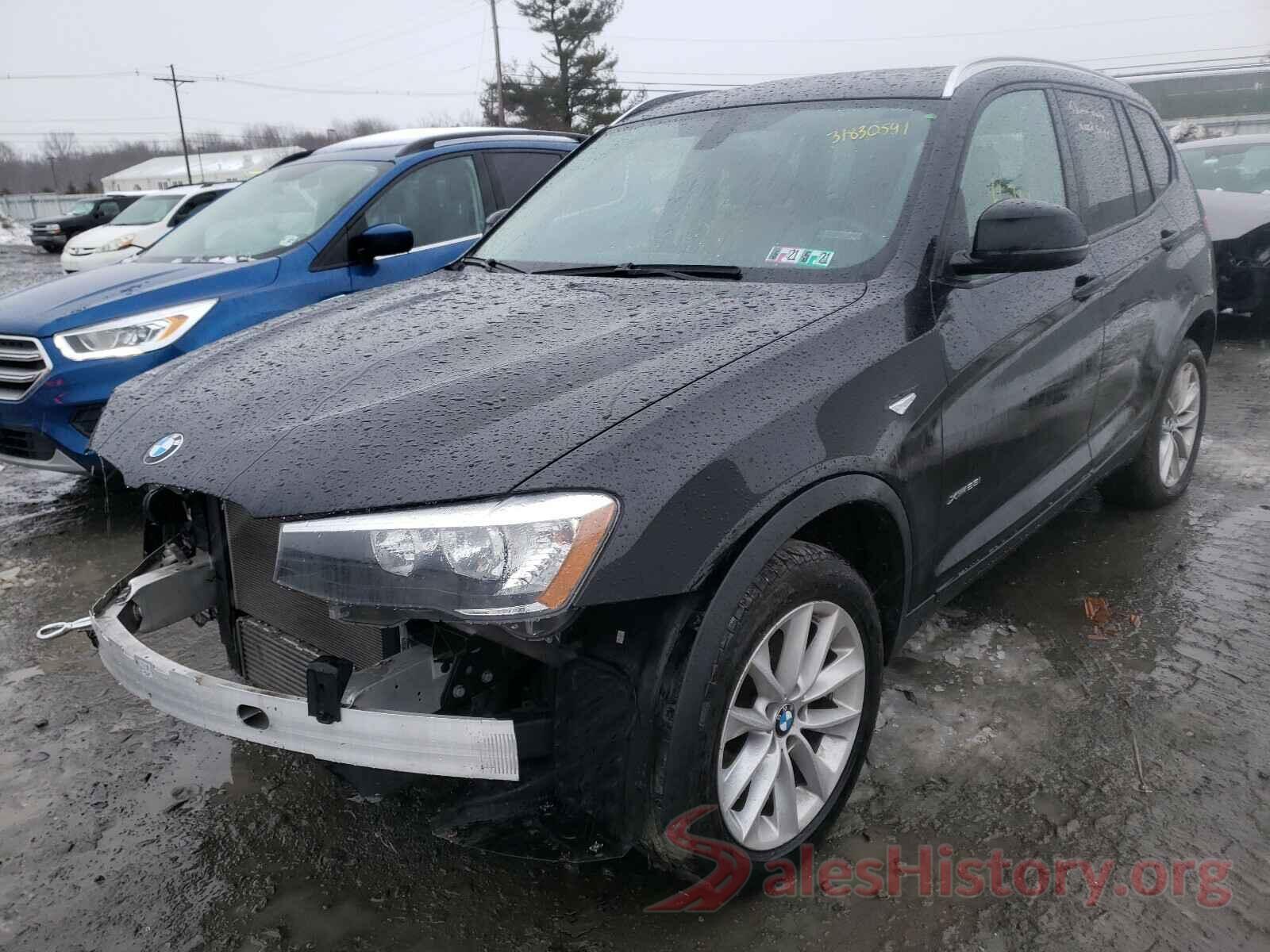 5UXWX9C59G0D65659 2016 BMW X3