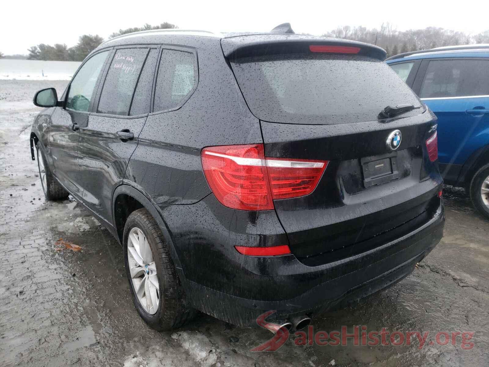 5UXWX9C59G0D65659 2016 BMW X3