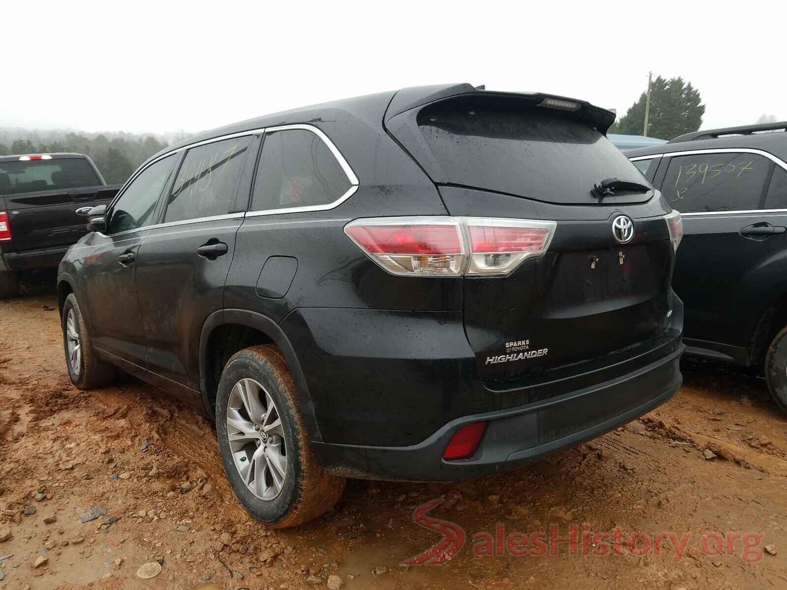 5TDZKRFH1GS186741 2016 TOYOTA HIGHLANDER