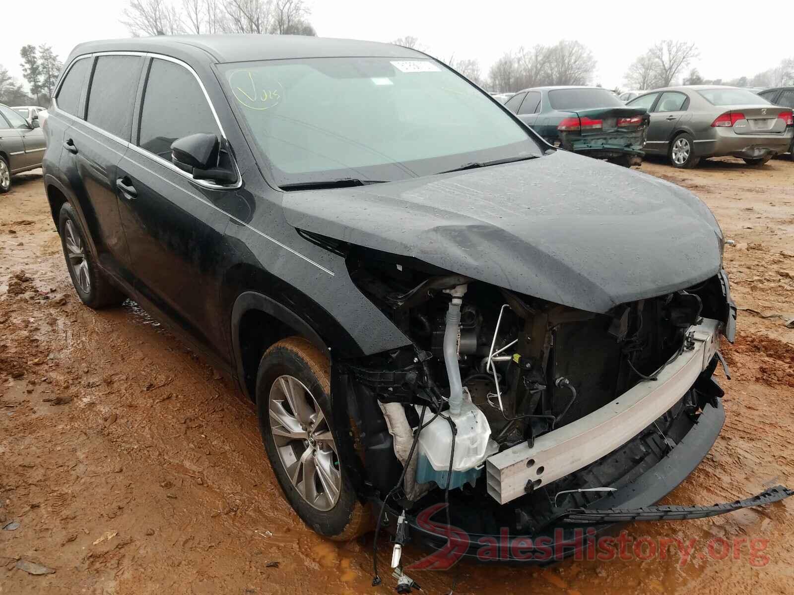 5TDZKRFH1GS186741 2016 TOYOTA HIGHLANDER