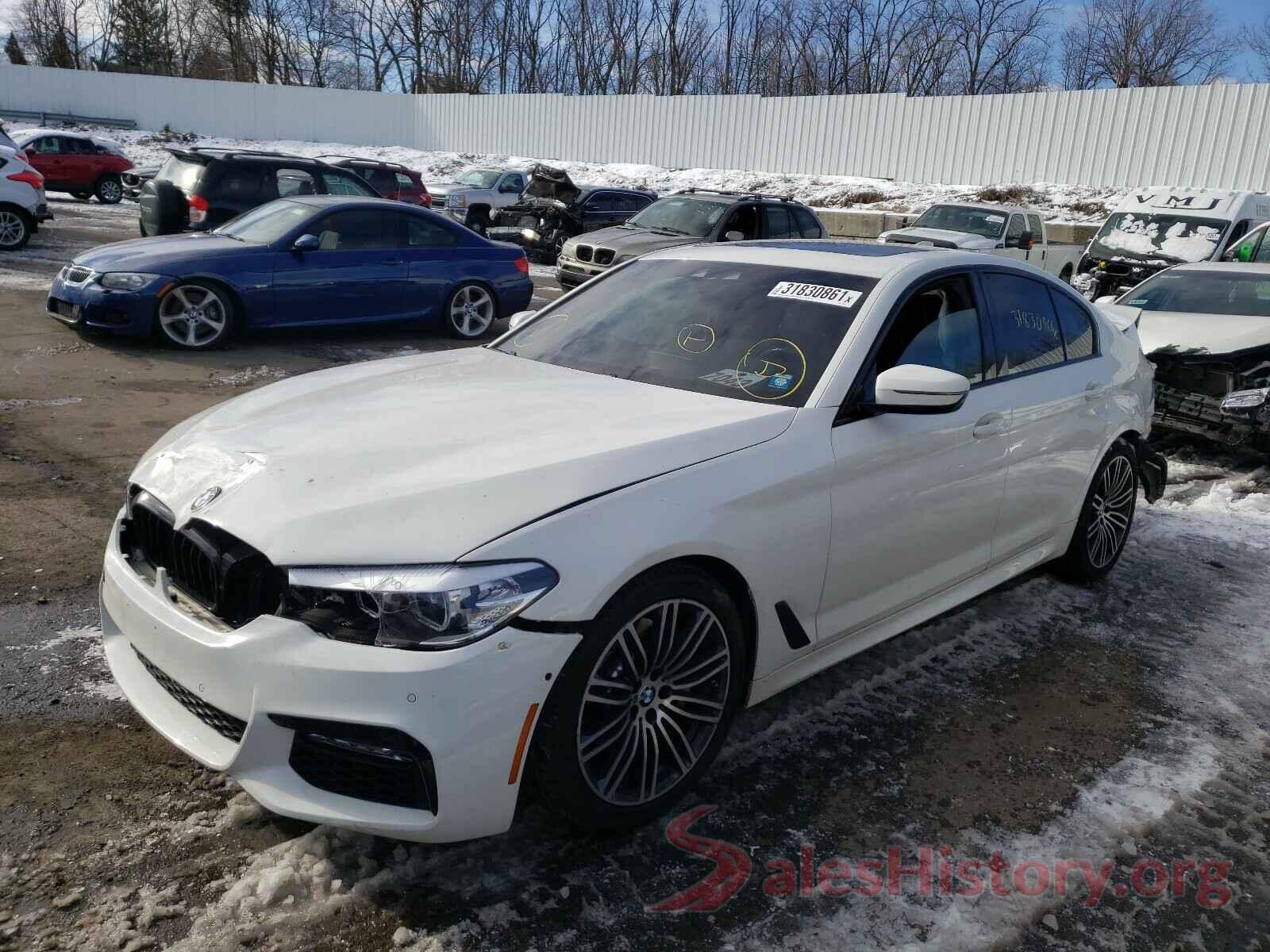 WBAJE7C55KWW23780 2019 BMW 5 SERIES