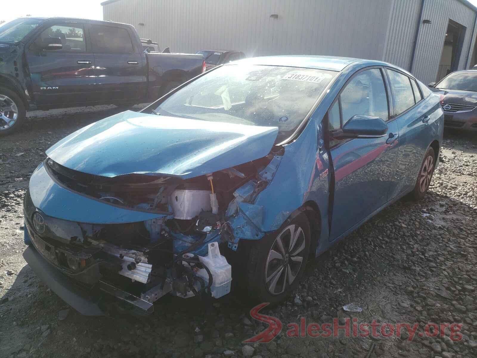 JTDKARFP8K3115316 2019 TOYOTA PRIUS