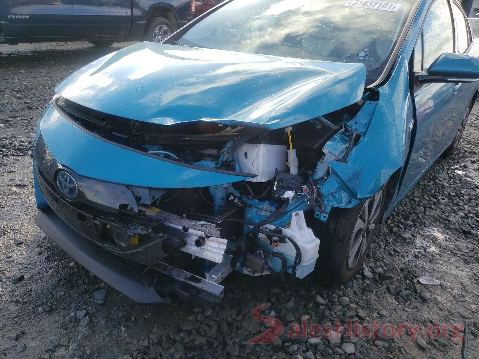 JTDKARFP8K3115316 2019 TOYOTA PRIUS