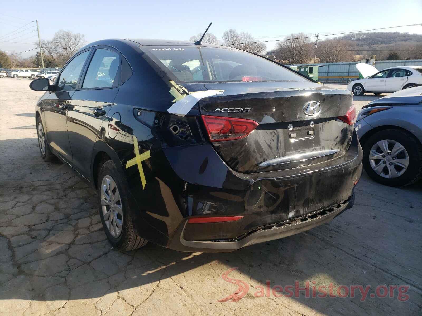 3KPC24A31KE088221 2019 HYUNDAI ACCENT