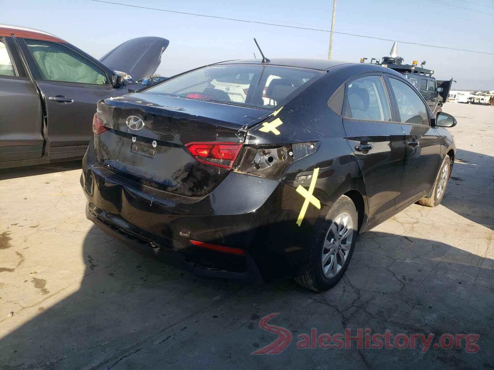 3KPC24A31KE088221 2019 HYUNDAI ACCENT