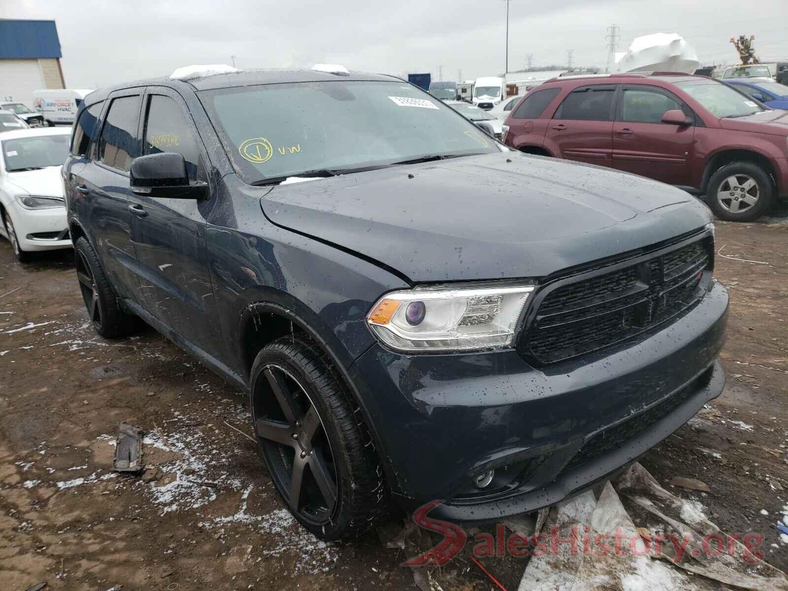 1C4SDHCT7HC747767 2017 DODGE DURANGO