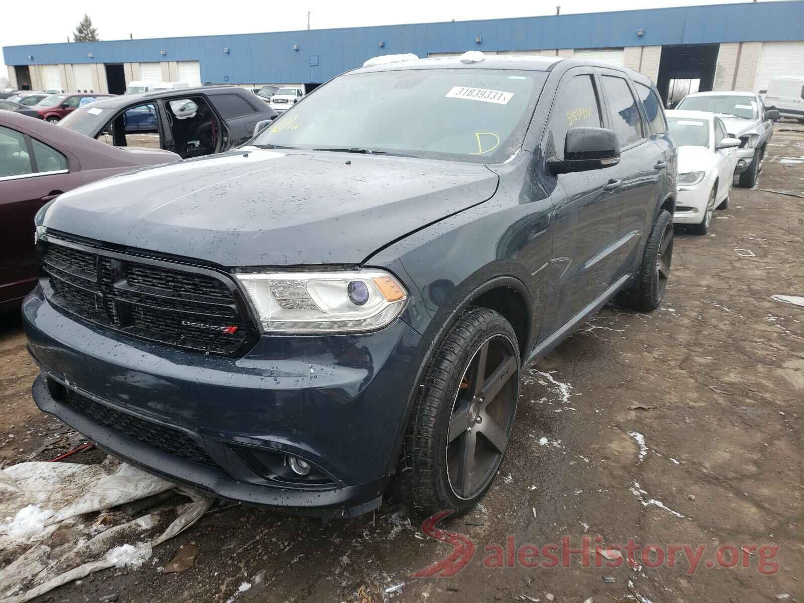 1C4SDHCT7HC747767 2017 DODGE DURANGO